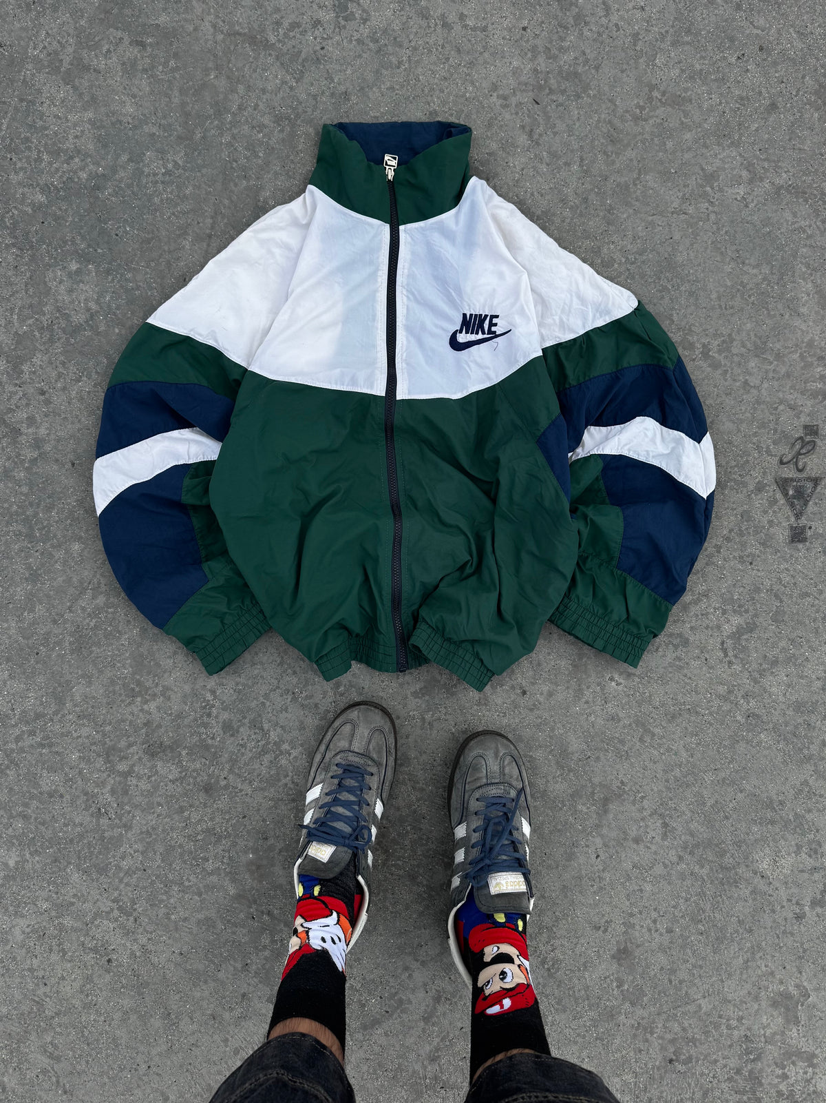 VINTAGE 80s NIKE TRACK RARE JACKET