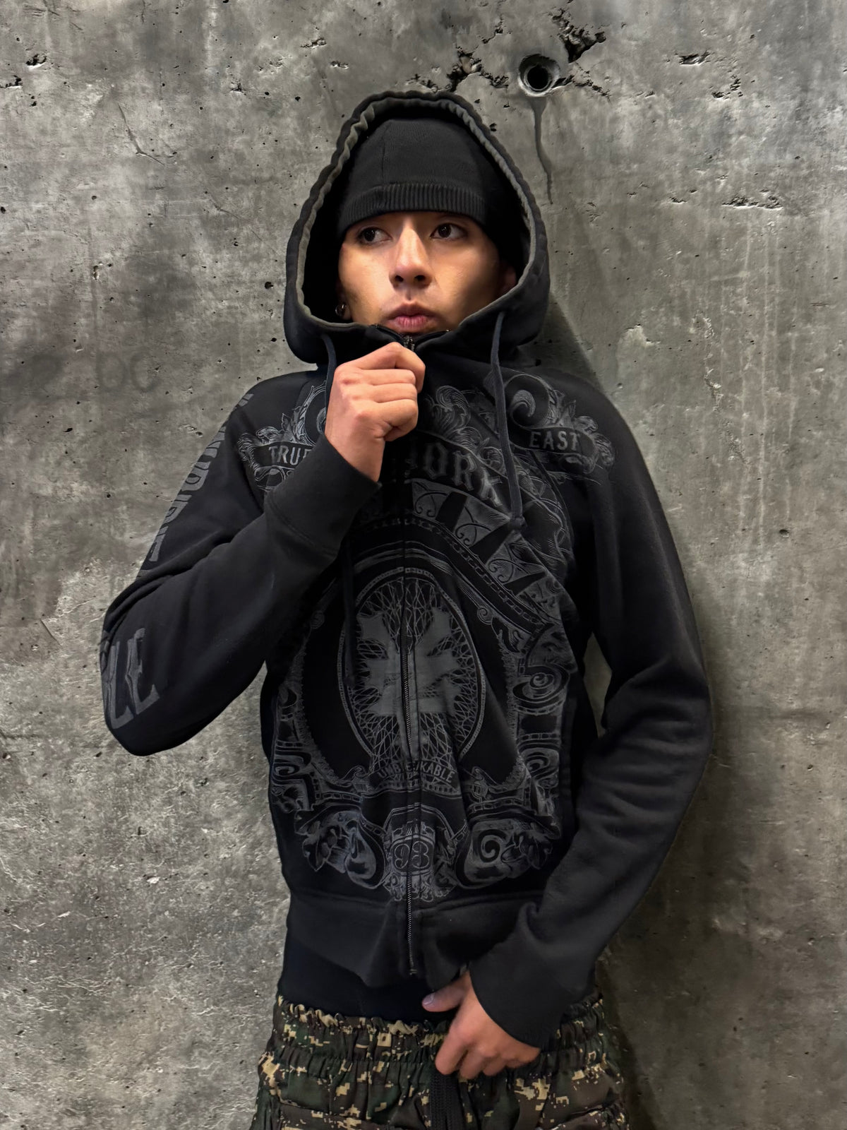 ZOOYORK RARE ZIP JACKET FULL GRÁFICO 100% AUTHENTIC