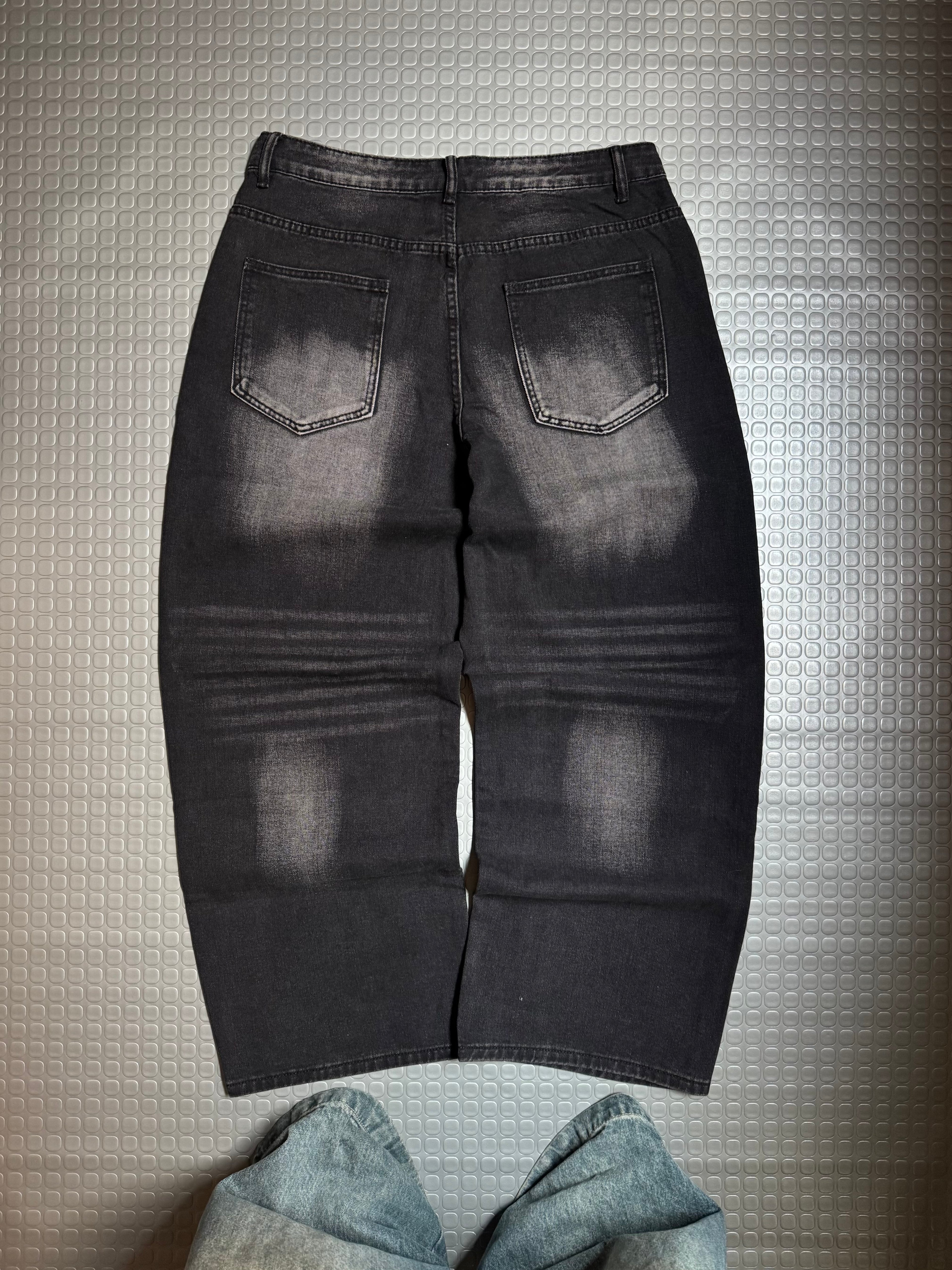 DENIM BAGGY PANT BLACK NUEVO