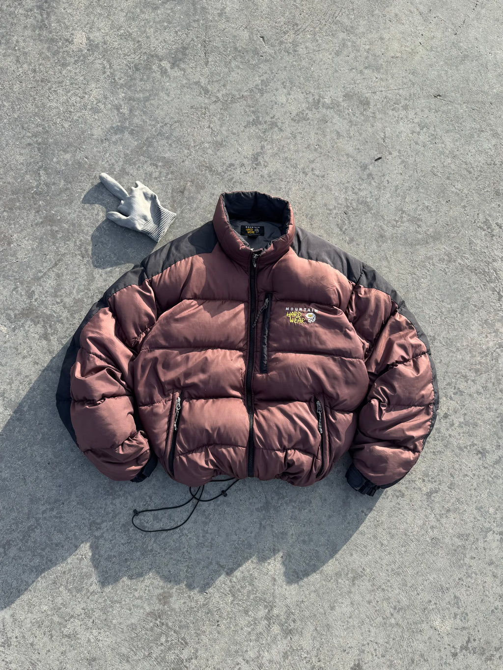 MOUNTAIN HARDWEAR DOWN PUFFER JACKET COFFE🪶