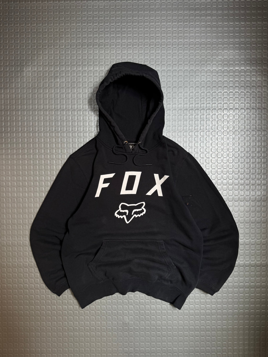 HOODIE BIG FLAG FOX 100% COTTON