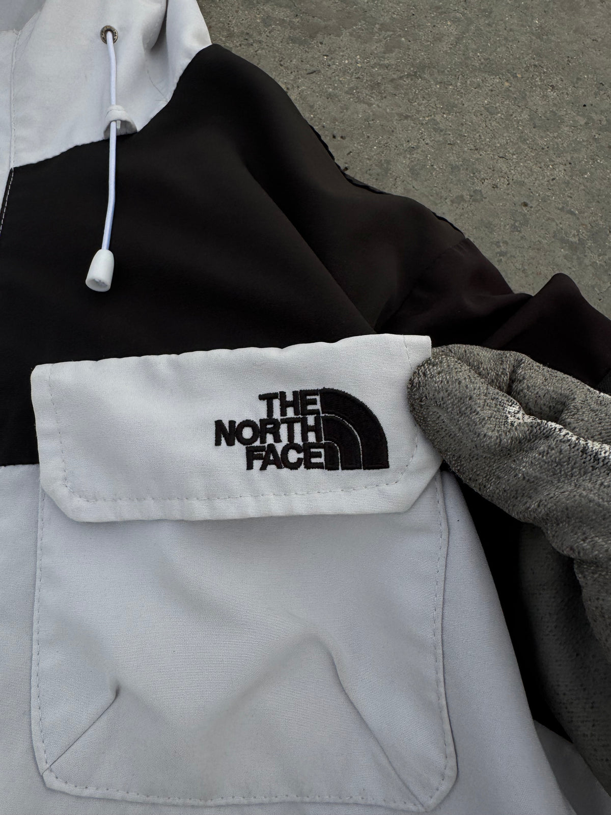 THE NORTH FACE LABEL JACKET GORPCORE STYLE 🇯🇵