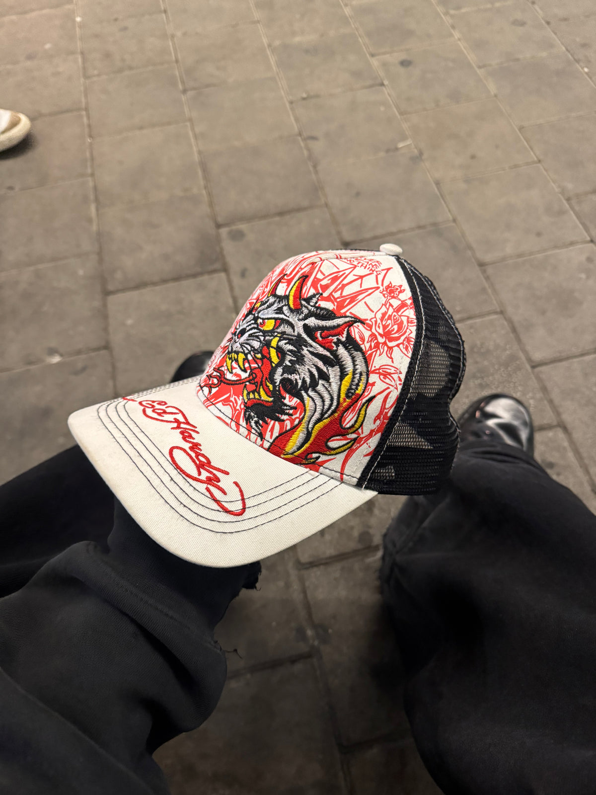 ED HARDY x BROKEN PROMISES RARE CAP