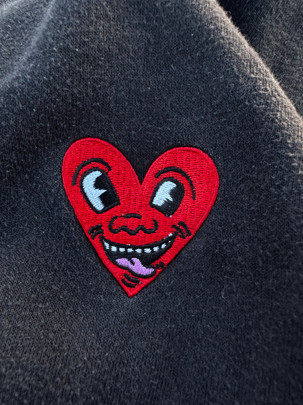 SWEATER H&M x KEITH HARING BLACK