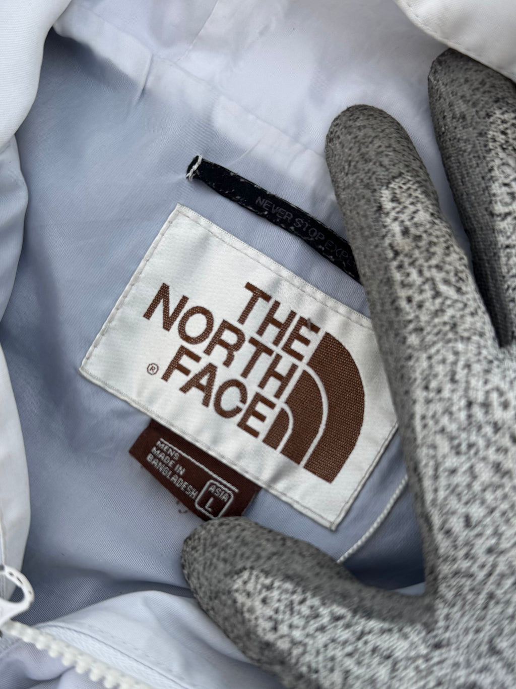 THE NORTH FACE LABEL JACKET GORPCORE STYLE 🇯🇵
