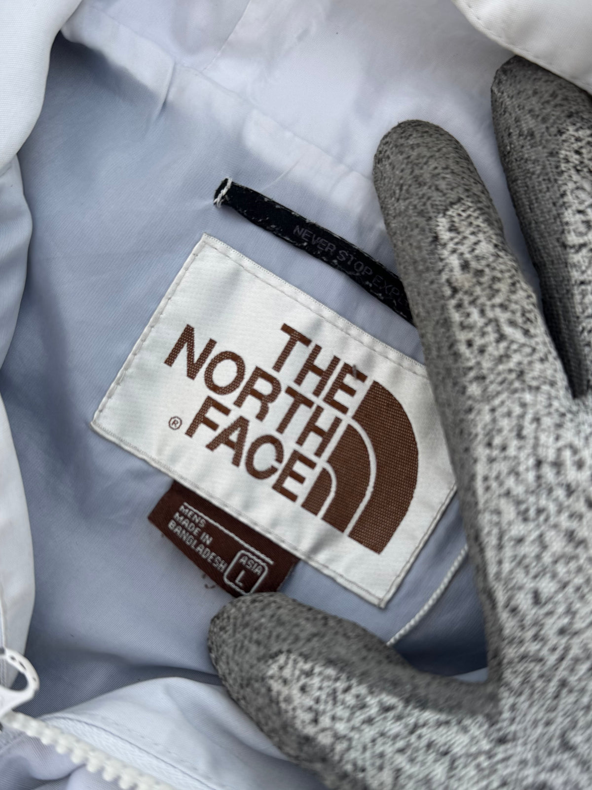 THE NORTH FACE LABEL JACKET GORPCORE STYLE 🇯🇵