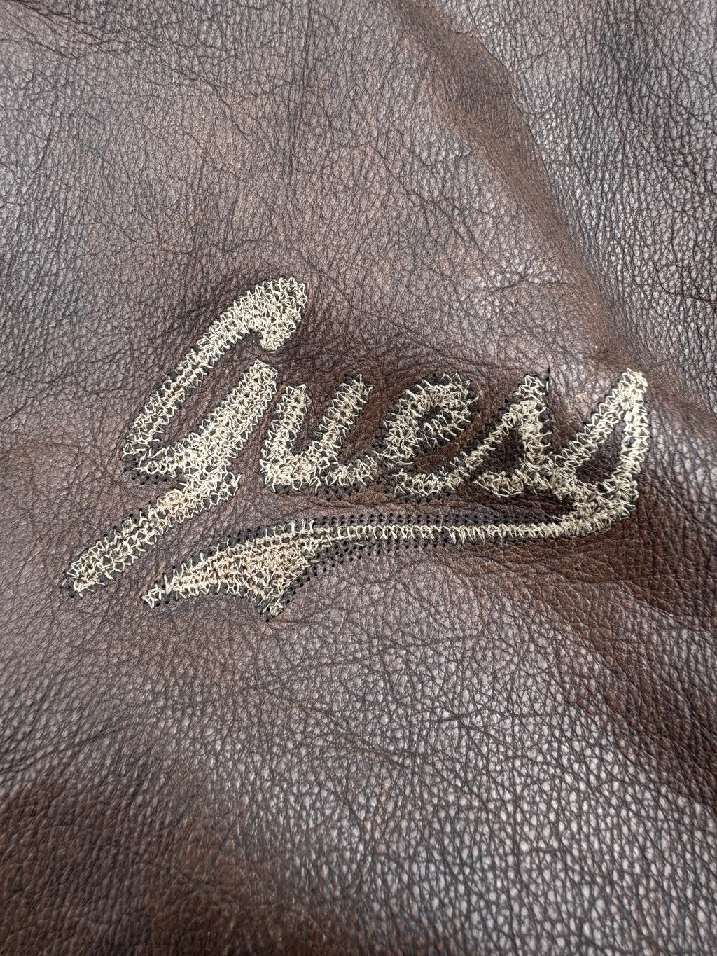 GUESS USA BOMBER JACKET COFFE VINTAGE