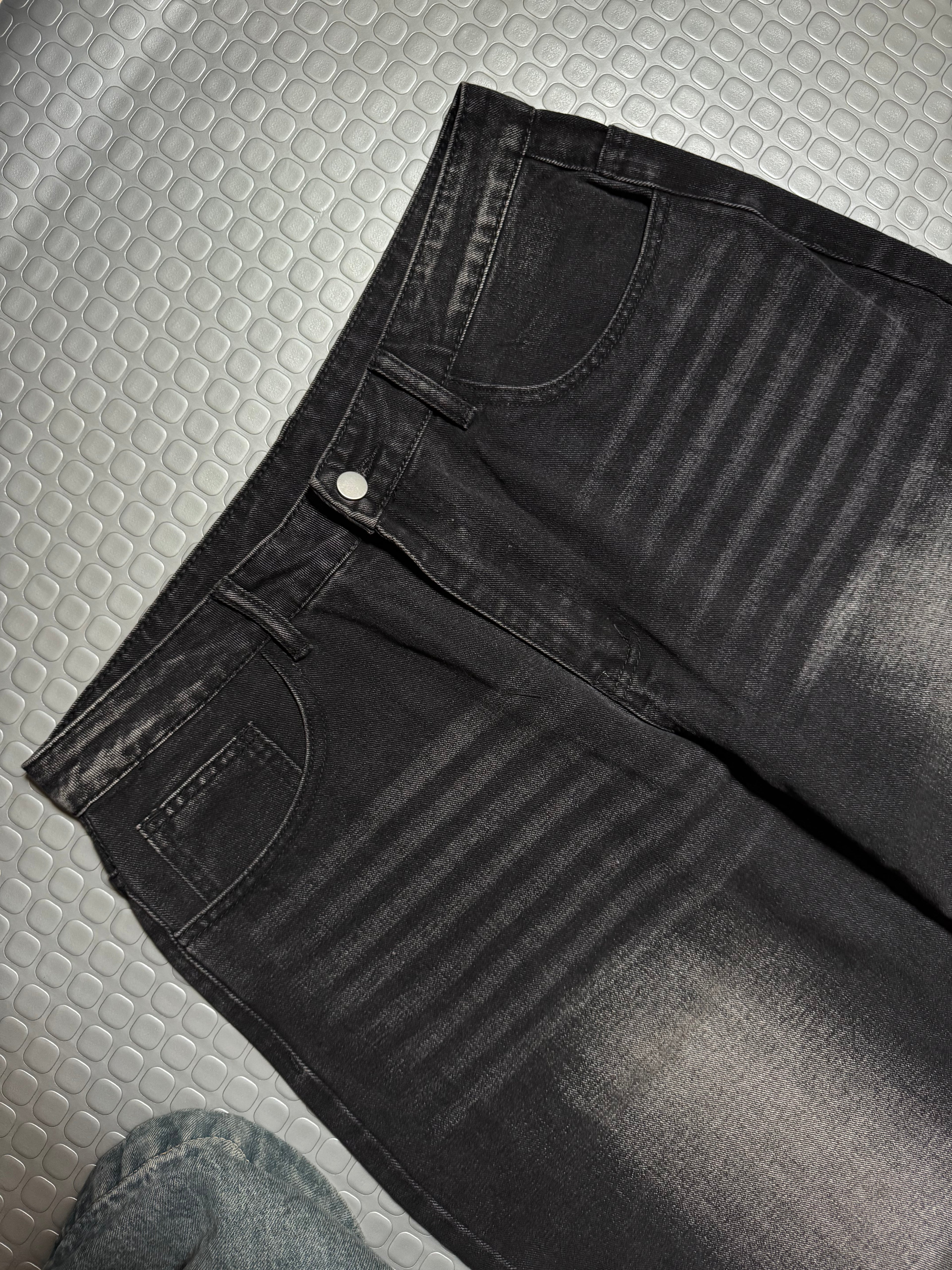 DENIM BAGGY PANT BLACK NUEVO