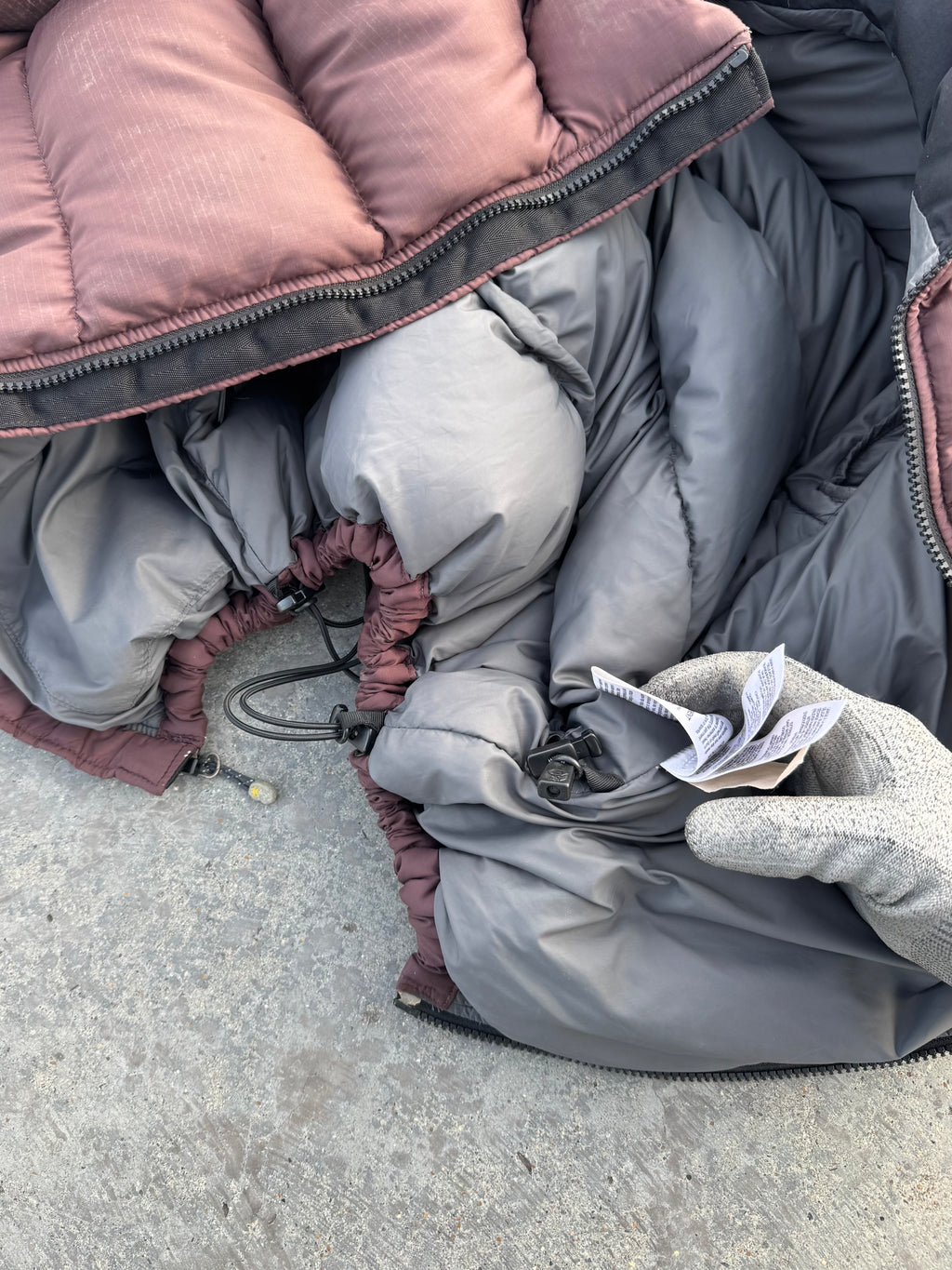 MOUNTAIN HARDWEAR DOWN PUFFER JACKET COFFE🪶