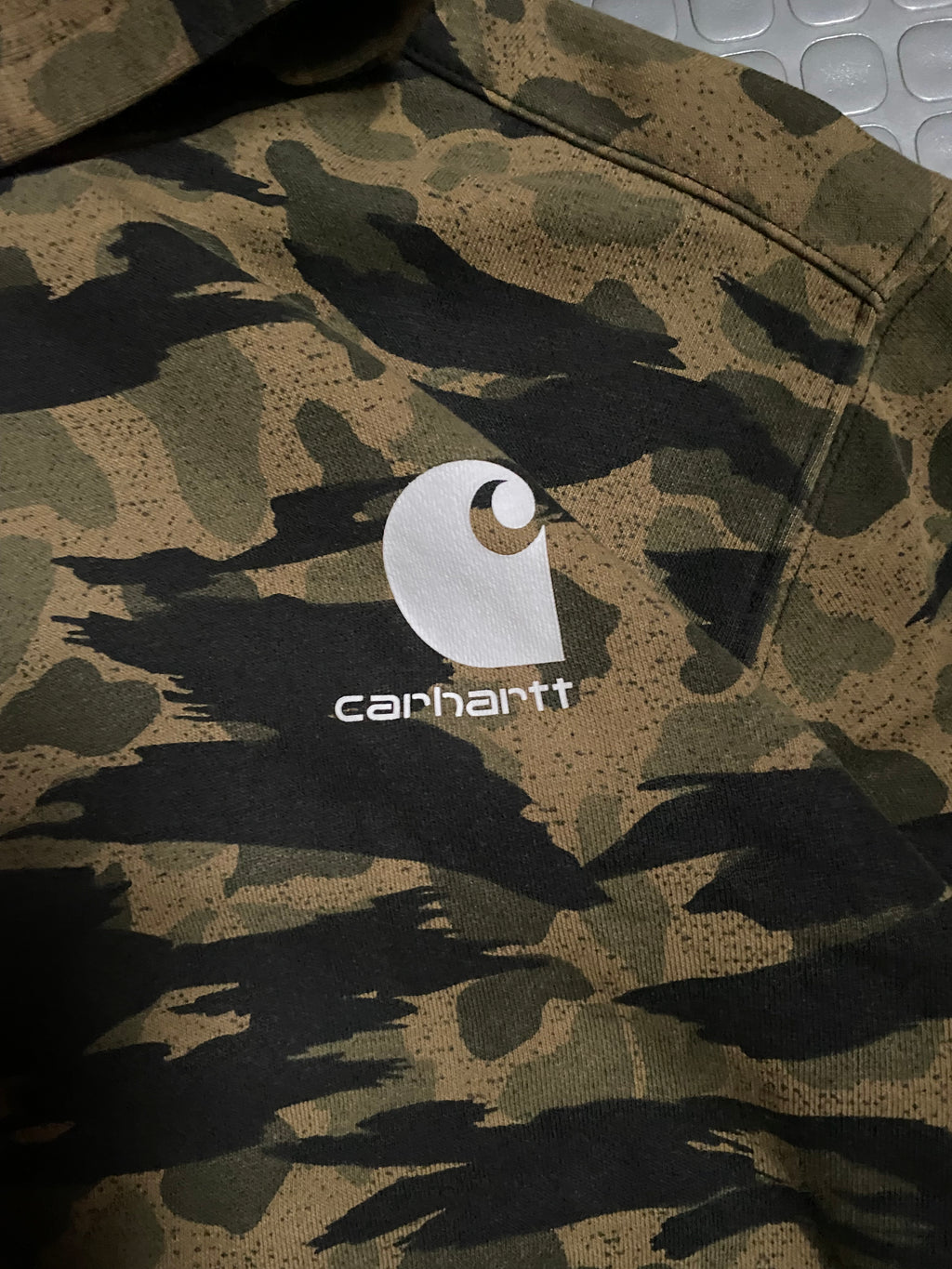 CARHARTT HOODIE CAMO EXCLUSIVE PIECE