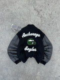 VARSITY JACKET BIG LOGO EAGLES NEW ZLANDER OG 1999