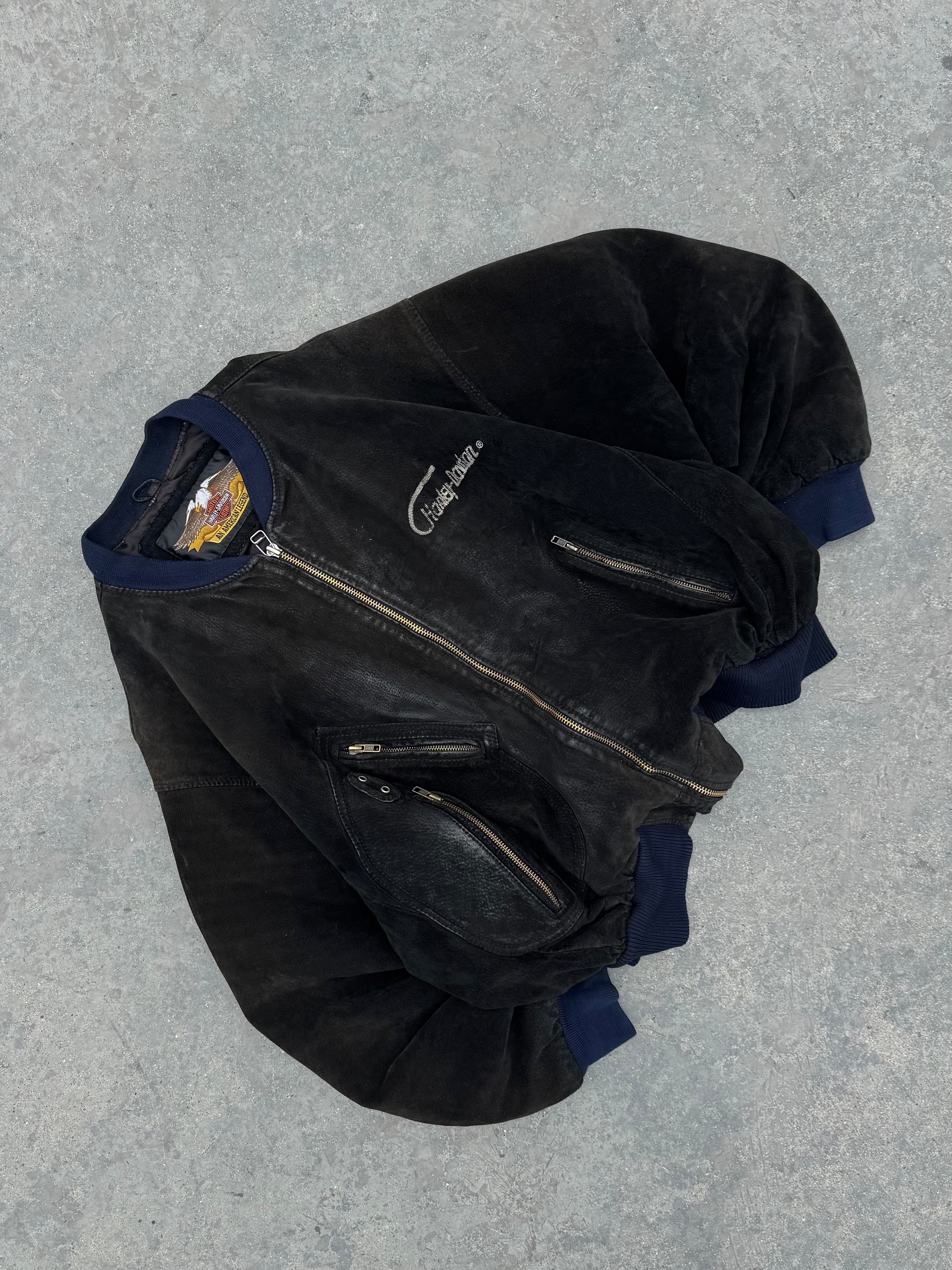 HARLEY DAVIDSON BOMBER JACKET V-TWIN POWER V2 MOTOR