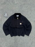 CARHARTT WIP DETROIT JACKET BLACK WORK WEAR