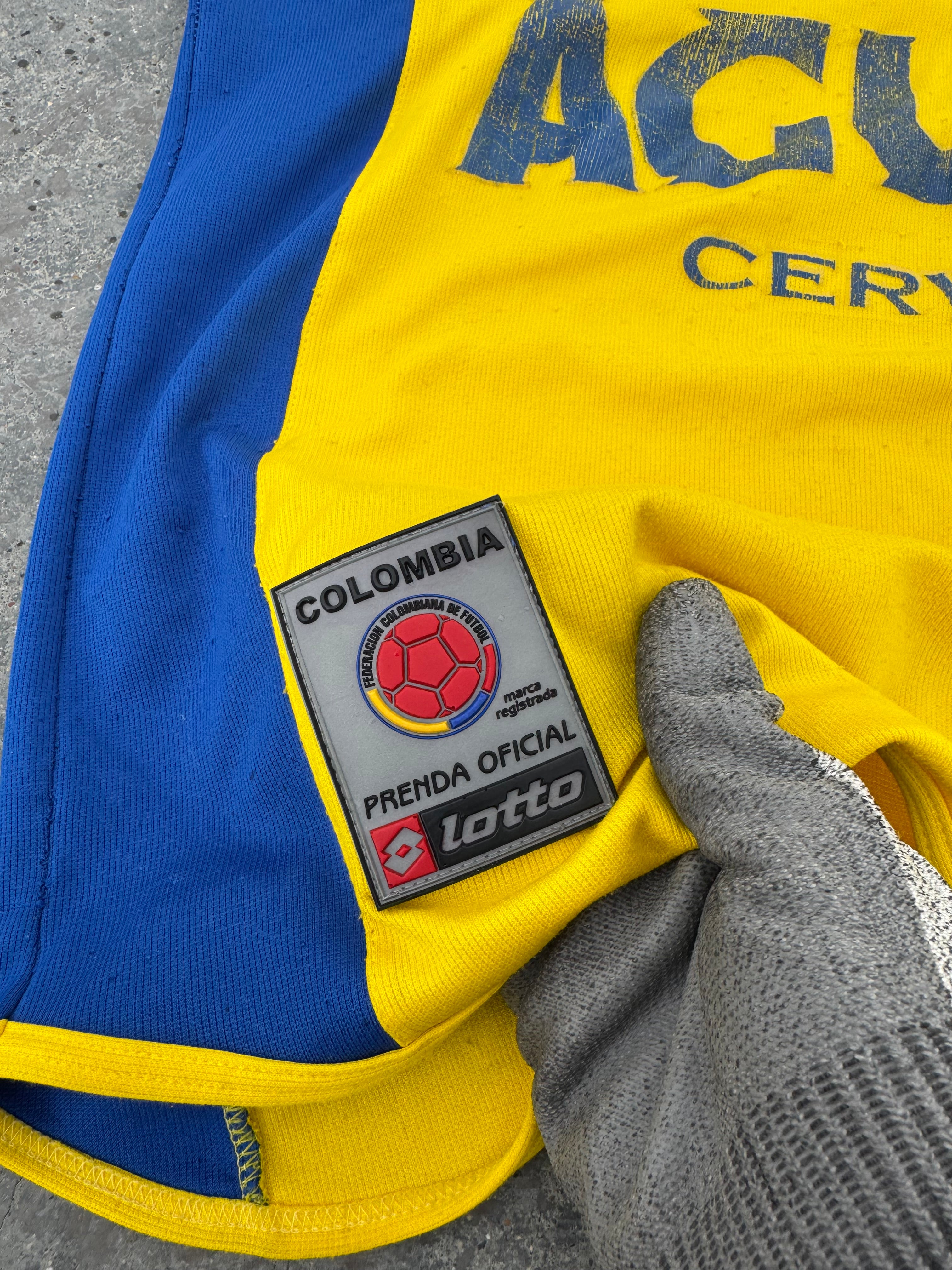 RARE VINTAGE POLO COLOMBIA LOTTO OG / LATE  1998 - 2000 🇨🇴