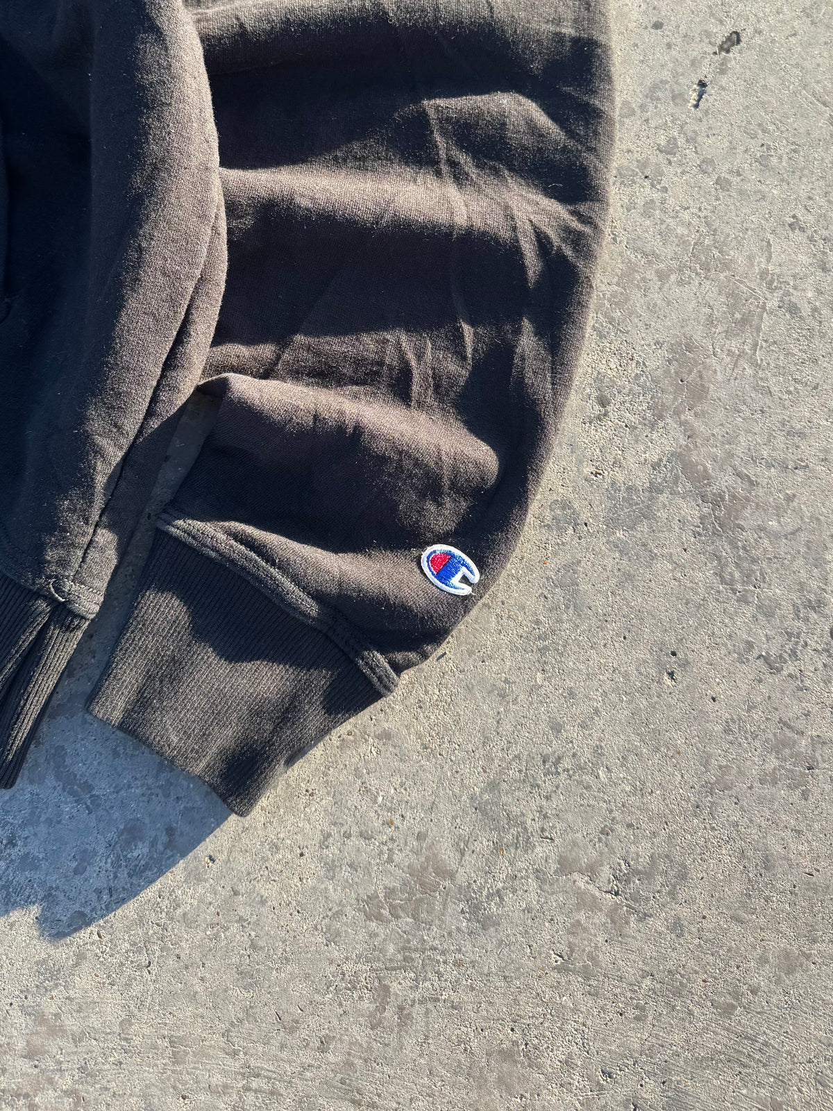 CHAMPIONS HOODIE BLACK BOX LOGO