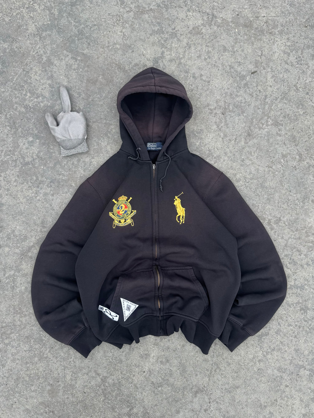 ZIPPER POLO RALPH LAUREN BIG PONY