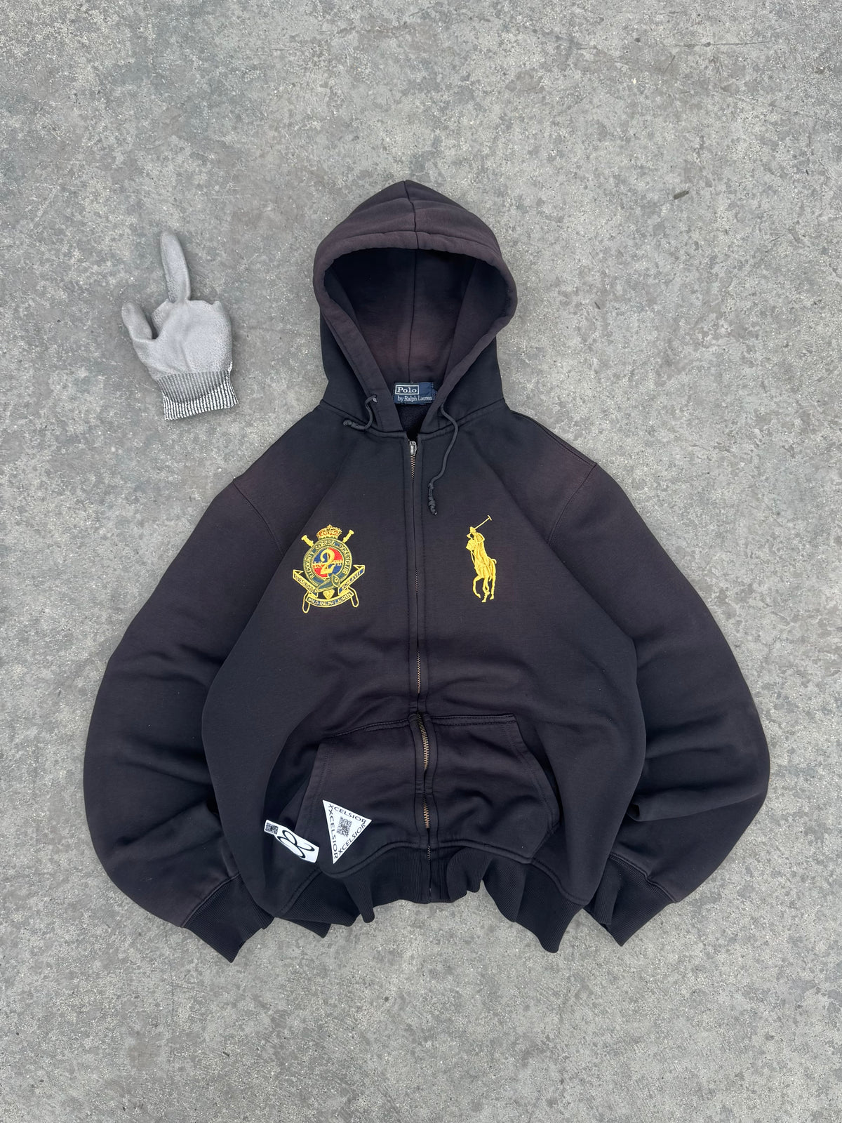 ZIPPER POLO RALPH LAUREN BIG PONY