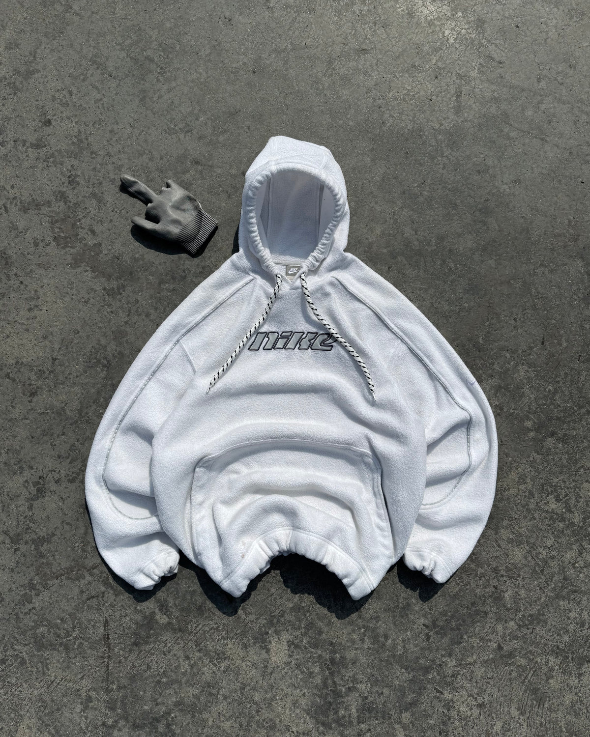 NIKE BOX LOGO 2000s HOODIE POLAR