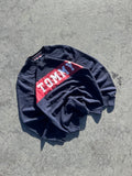 SWEATER BLUE BOX LOGO TOMMY HILFIGUER