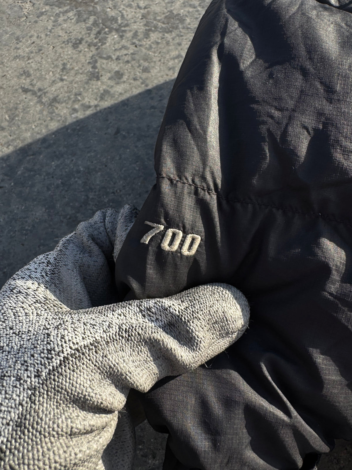 THE NORTH FACE  NUPTSE 700 PUFFER JACKET RETRO 1996 AUTHENTIC (MATE)