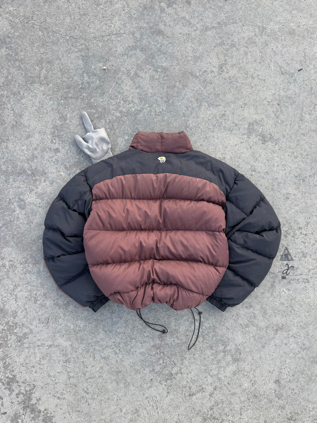 MOUNTAIN HARDWEAR DOWN PUFFER JACKET COFFE🪶