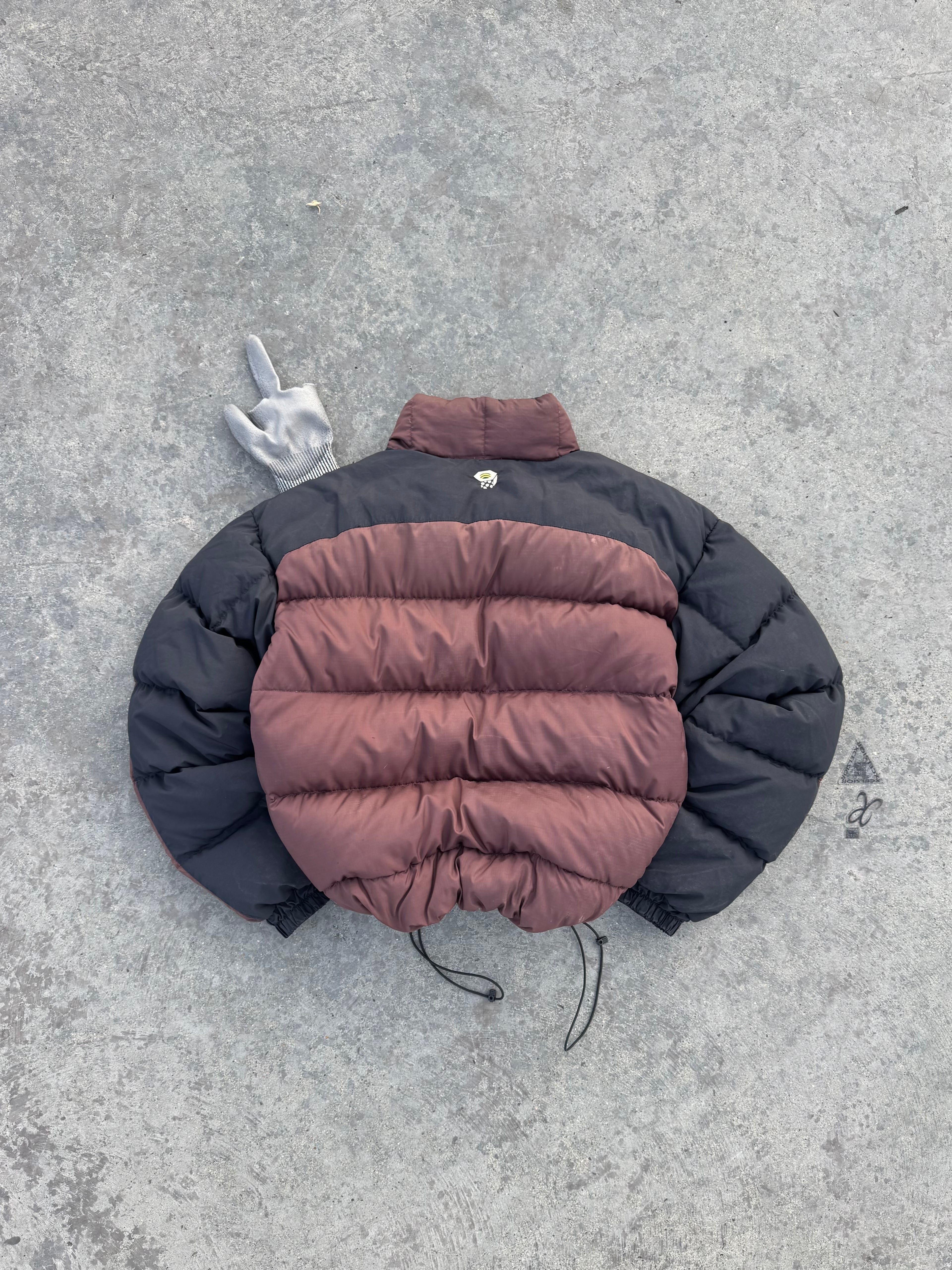 MOUNTAIN HARDWEAR DOWN PUFFER JACKET COFFE🪶