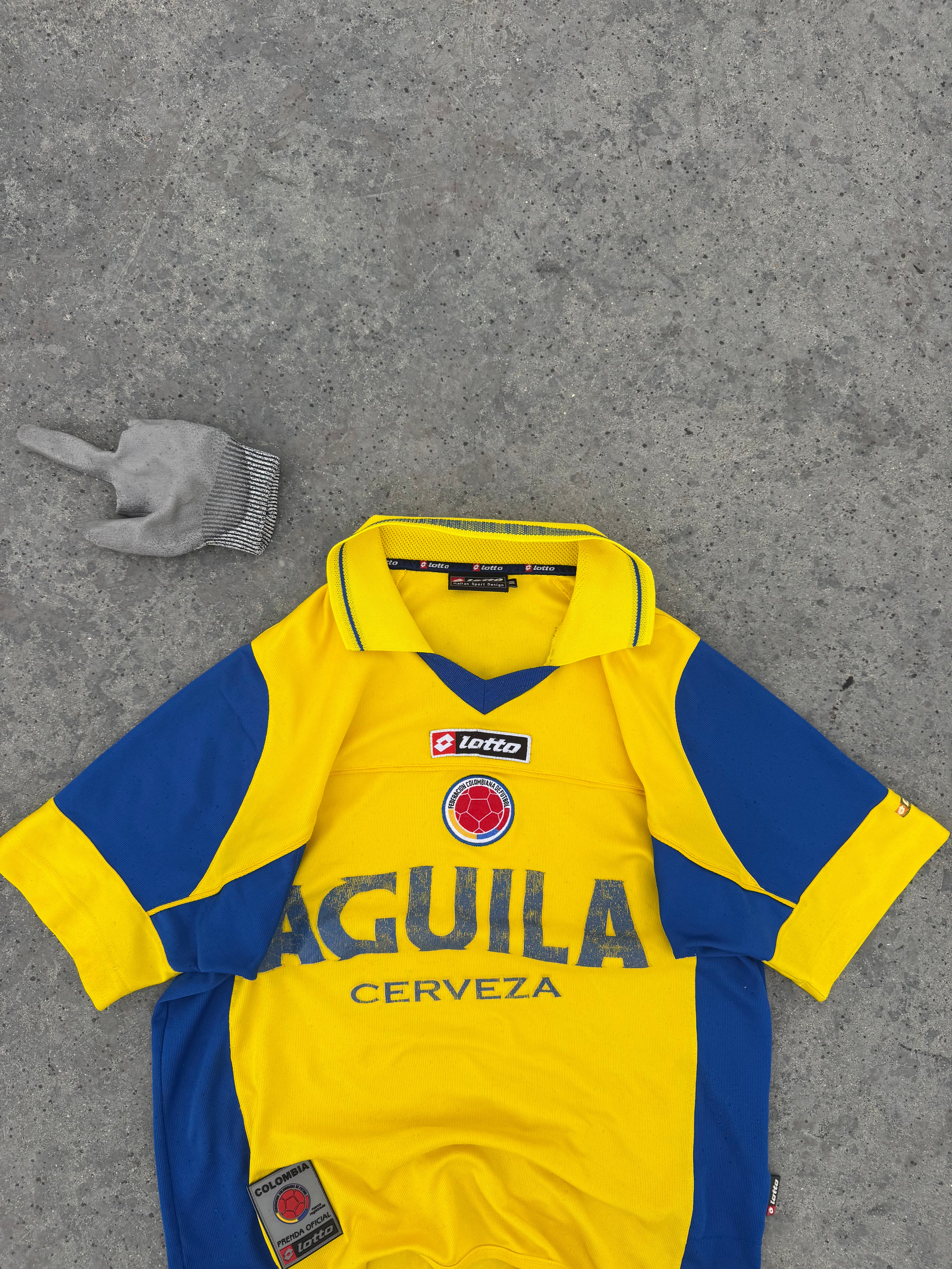 RARE VINTAGE POLO COLOMBIA LOTTO OG / LATE  1998 - 2000 🇨🇴