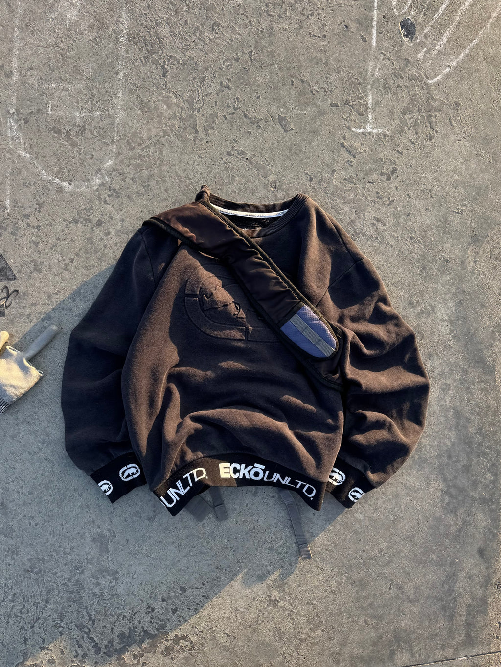 COMBO 2x1 LONGSLEEVE ECKO & SLING BAG TOTTO OG PIECES
