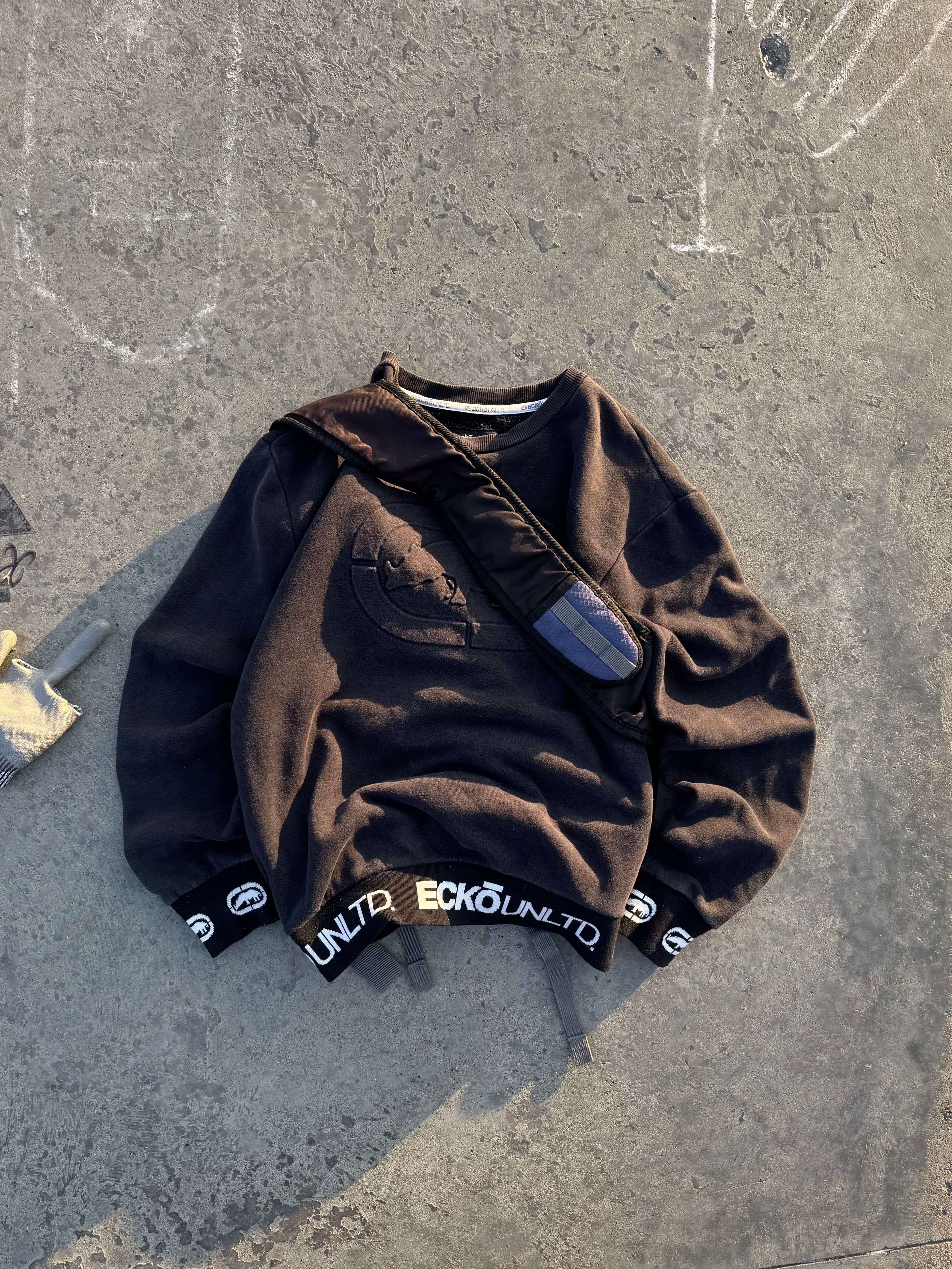 COMBO 2x1 LONGSLEEVE ECKO & SLING BAG TOTTO OG PIECES