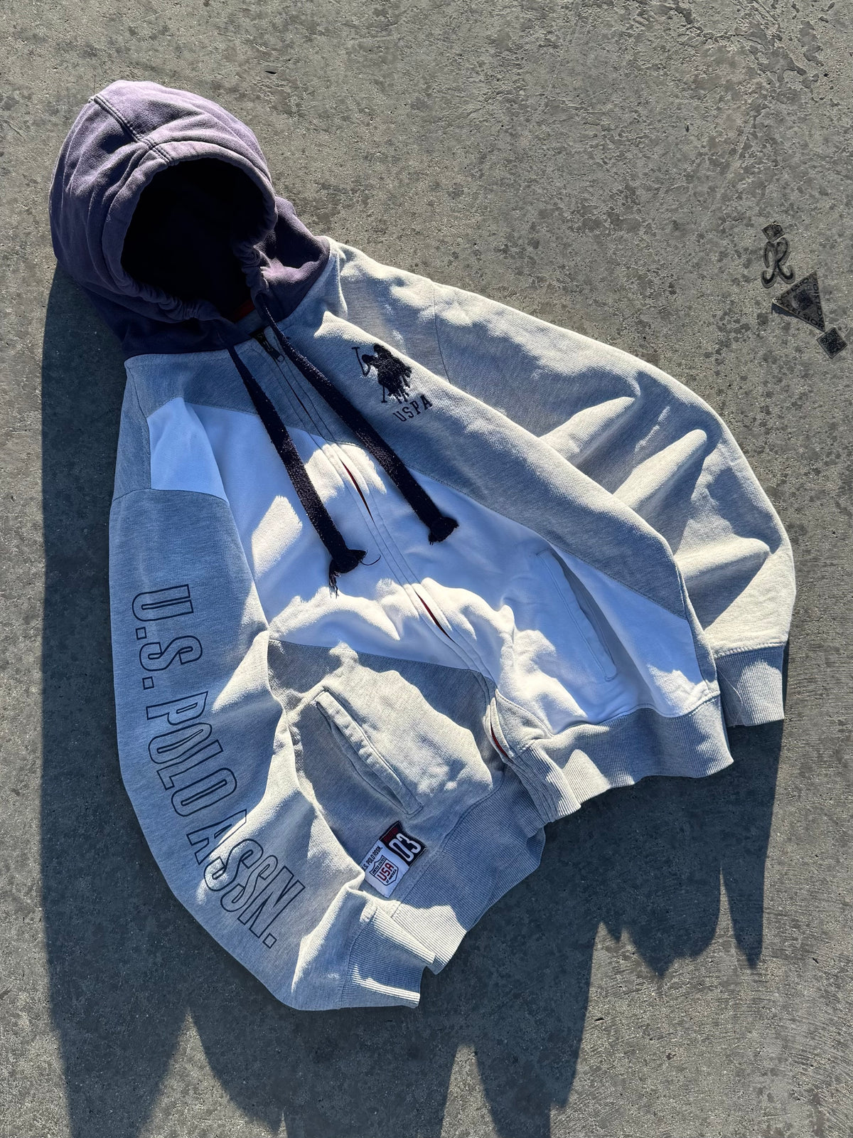 ZIPPER JACKET BIG PONY US POLO ASSN LEGIT