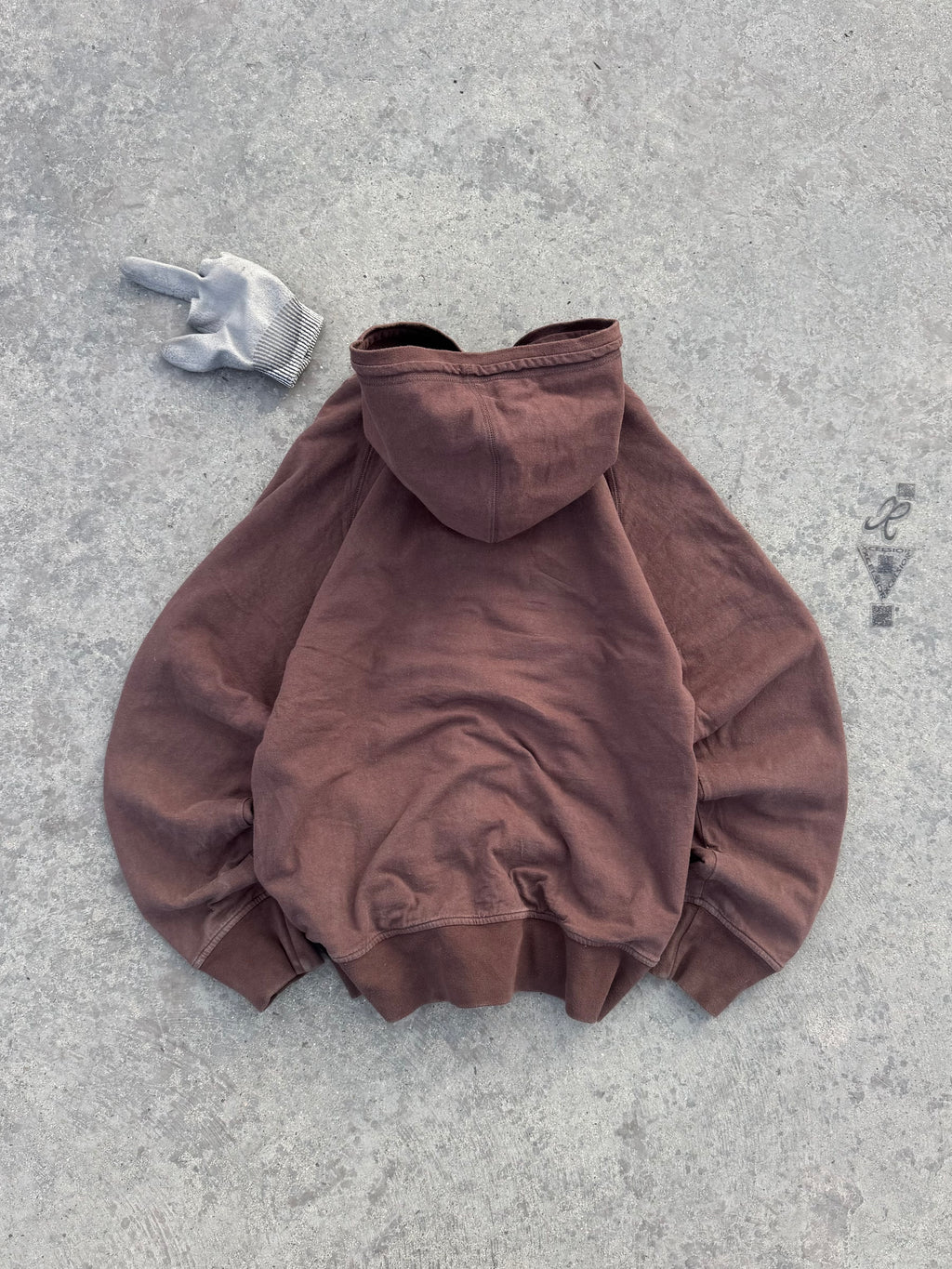 ZIP HOODIE DOBLE FAZ COFFE HBC LEGIT
