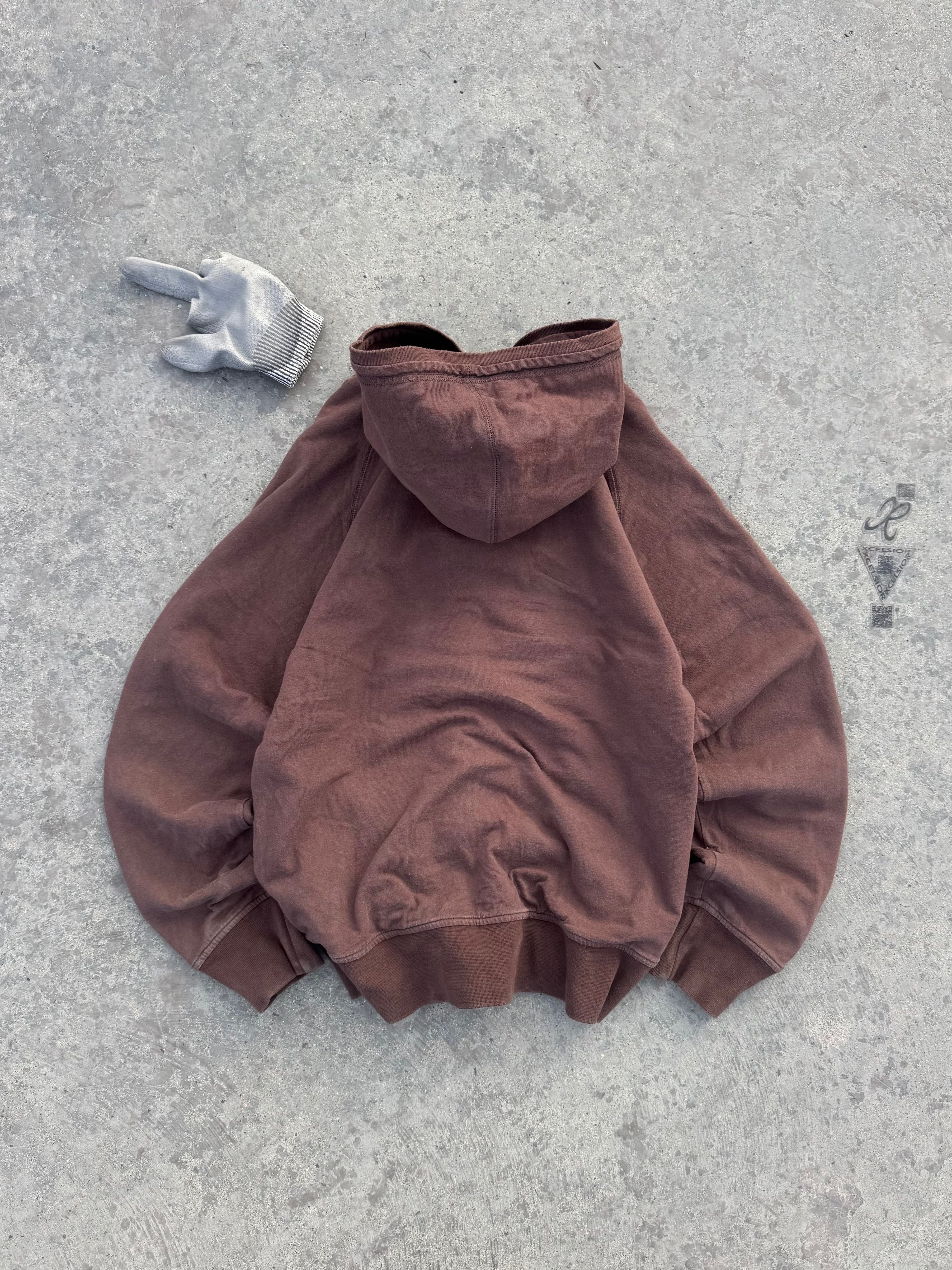 ZIP HOODIE DOBLE FAZ COFFE HBC LEGIT