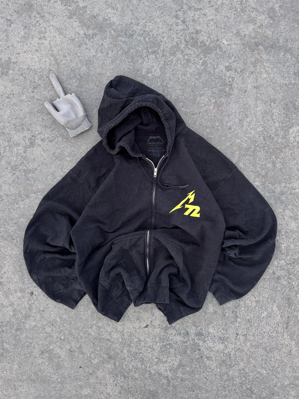 ZIPPER METALIKA 72 BOX LOGO