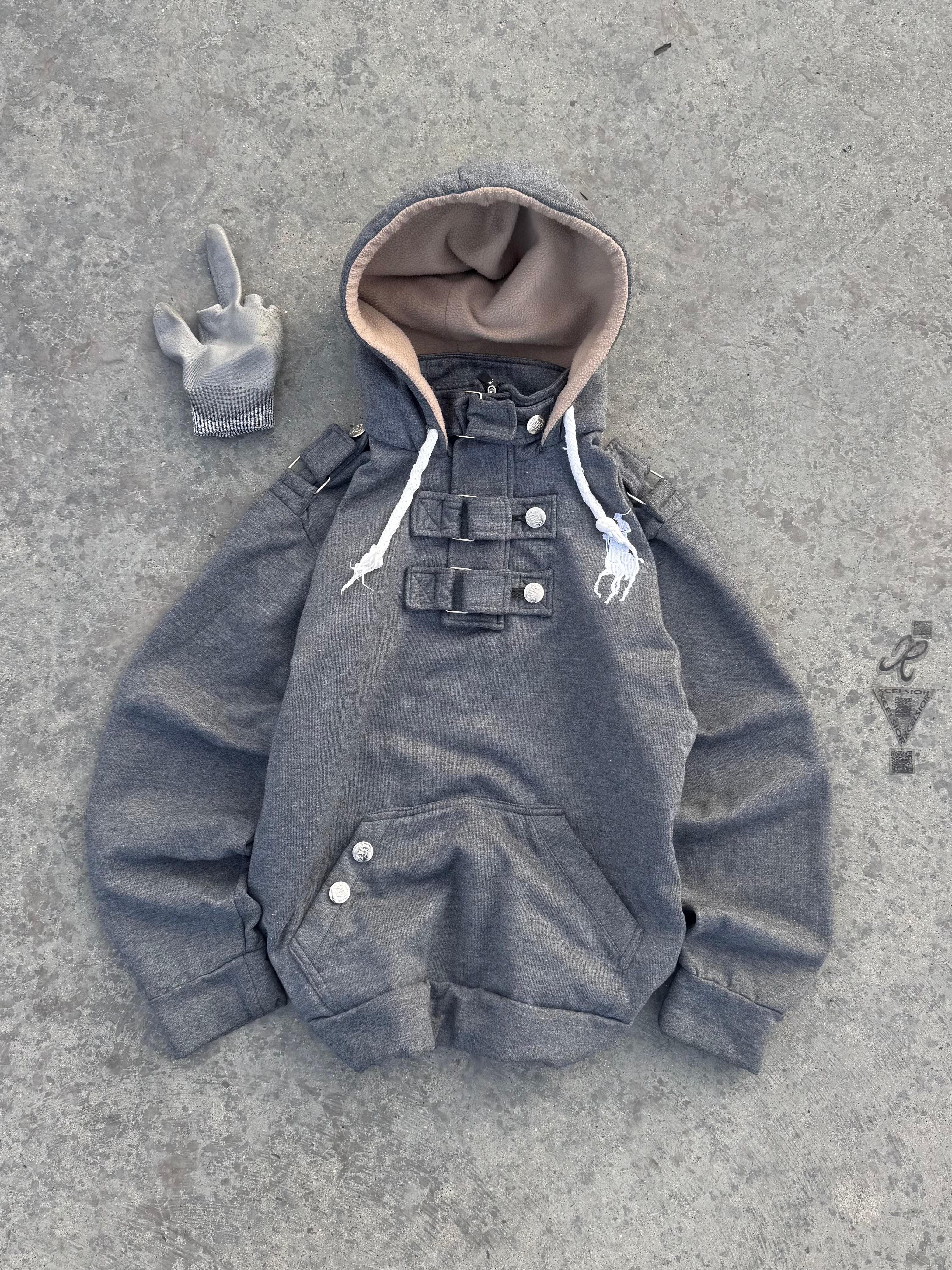 RARE HOODIE POLO BIG PONY