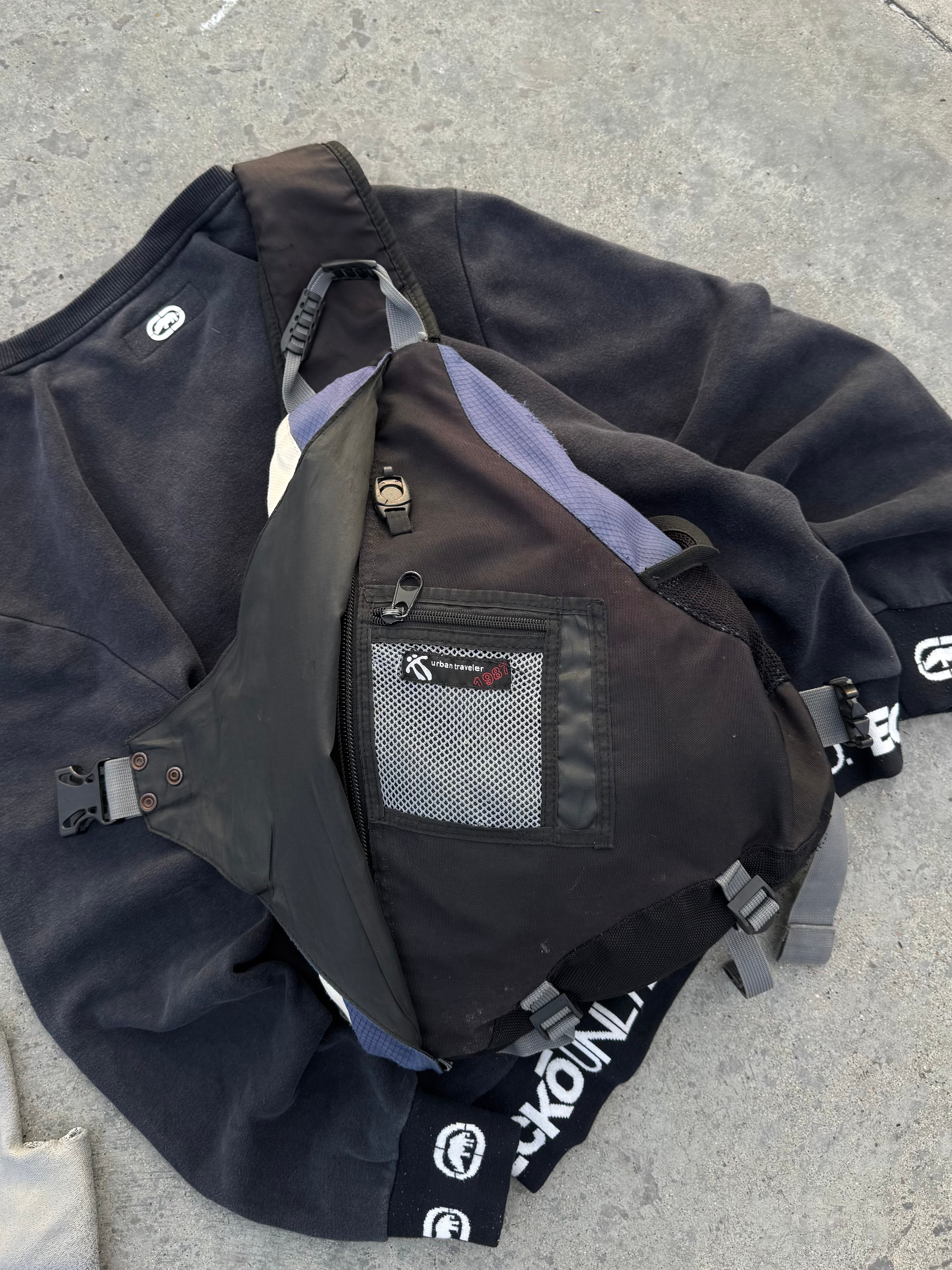 COMBO 2x1 LONGSLEEVE ECKO & SLING BAG TOTTO OG PIECES