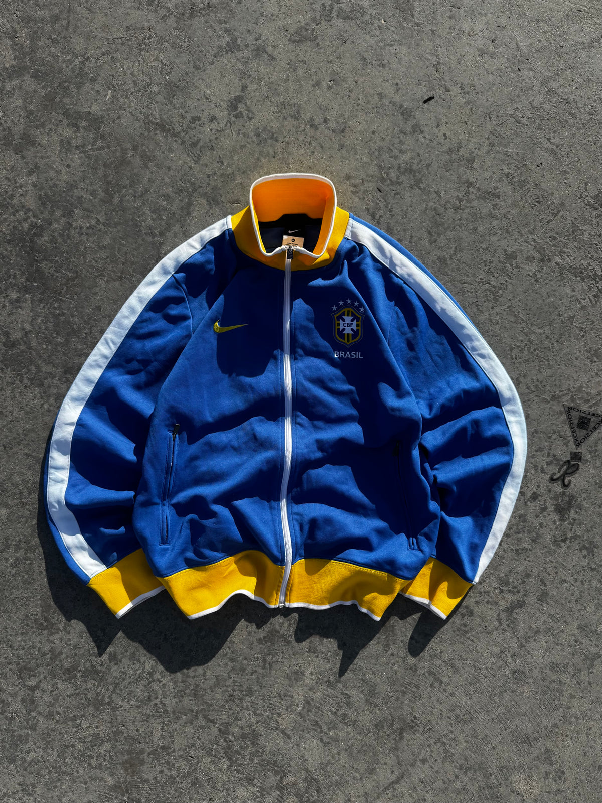 ZIP TRACK JACKET NIKE x BRASIL AUTHENTIC 🇧🇷