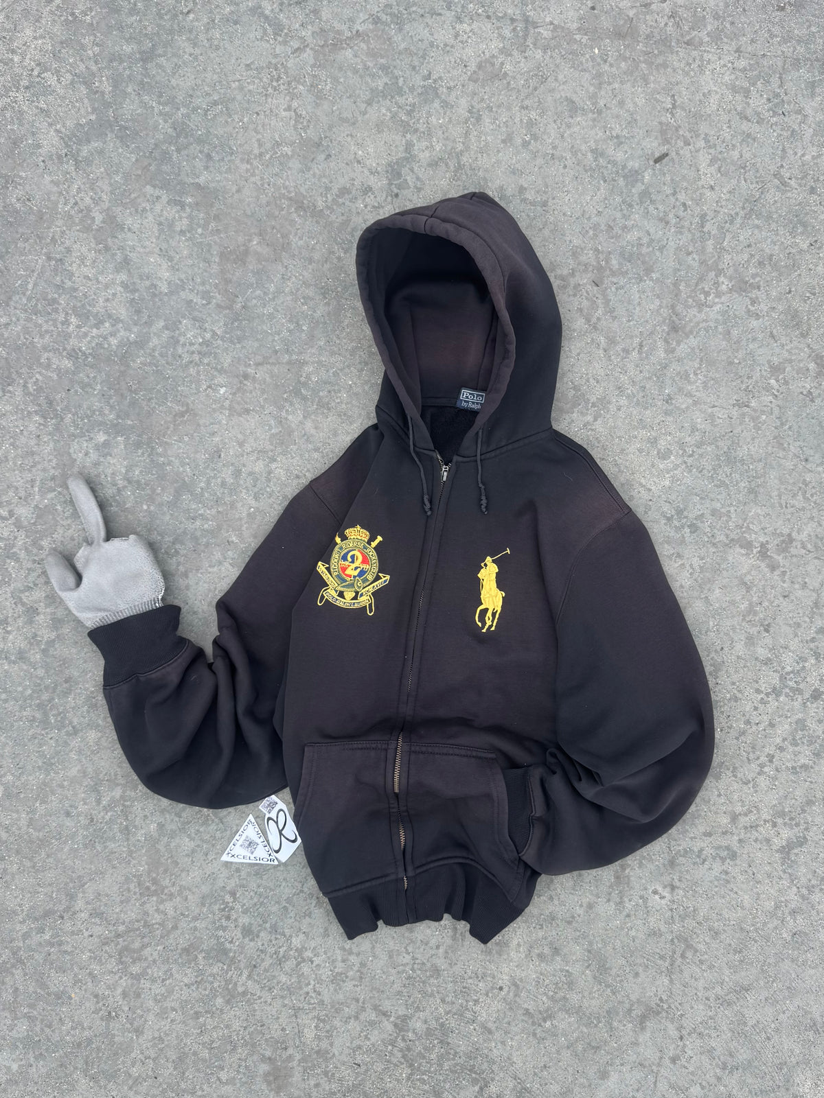 ZIPPER POLO RALPH LAUREN BIG PONY