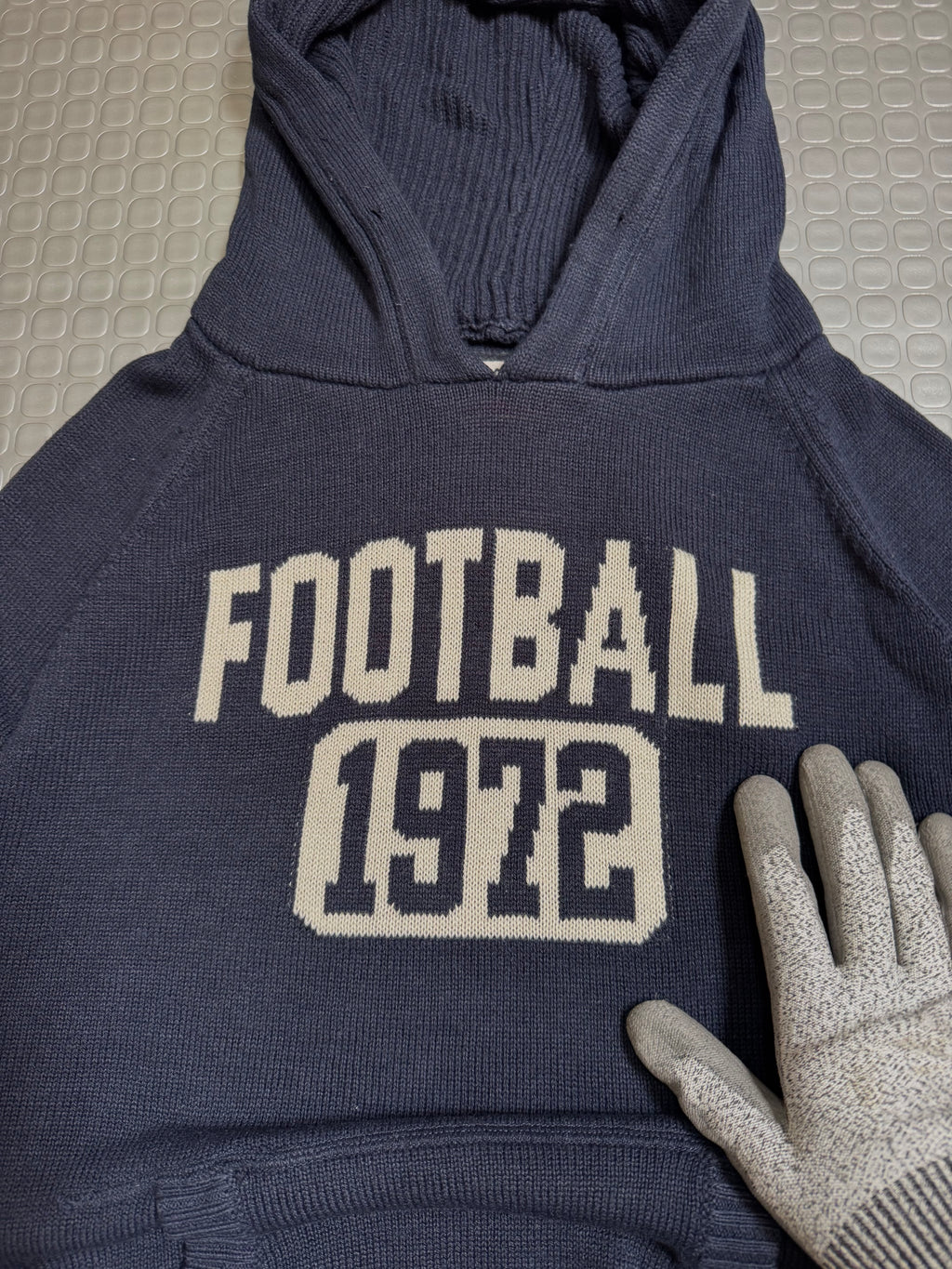 HOODIE BERSHKA OG FOOTBALL 1972 AMERICAN STYLE TEJIDO