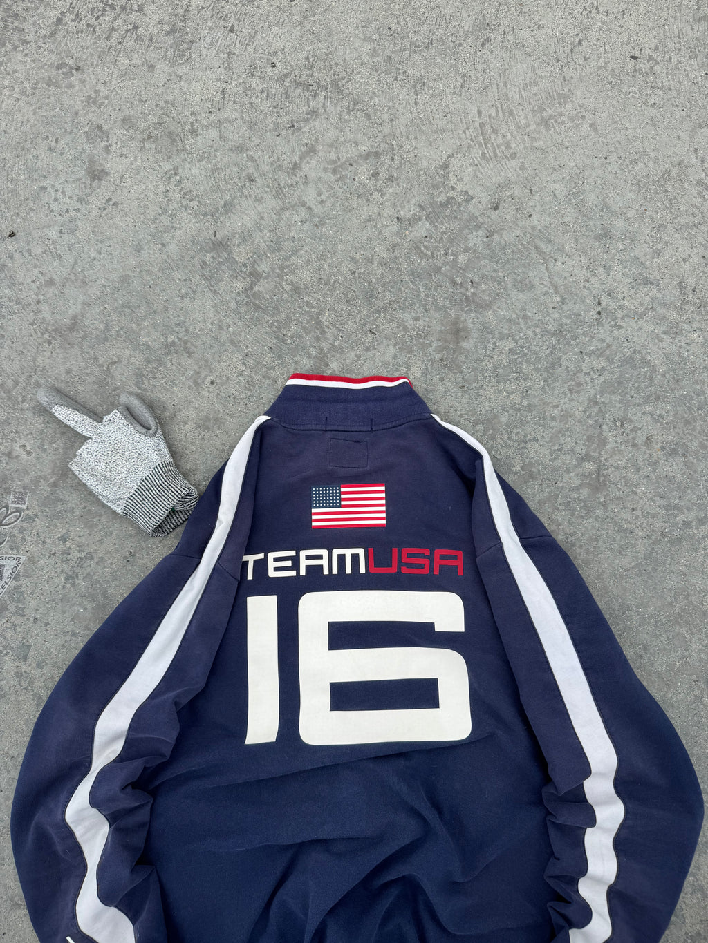 FULL ZIP POLO RALPH LAUREN TEAM USA JUEGOS OLÍMPICOS DE RIO 2016
