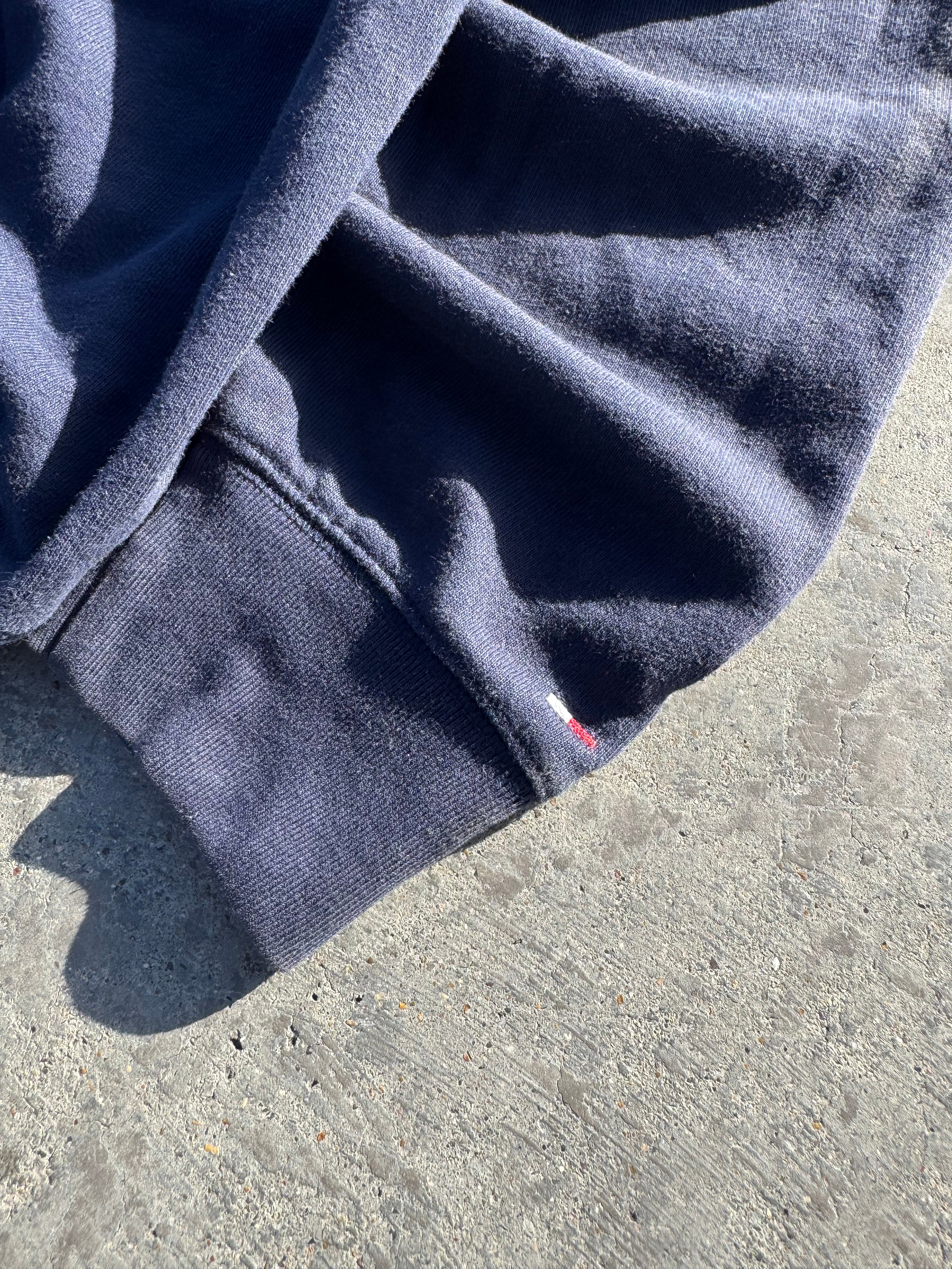 SWEATER BLUE BOX LOGO TOMMY HILFIGUER