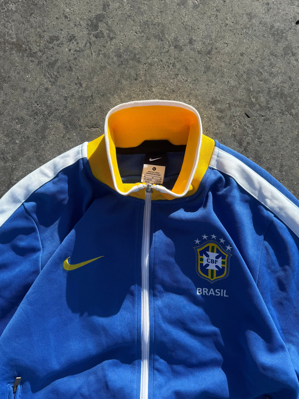 ZIP TRACK JACKET NIKE x BRASIL AUTHENTIC 🇧🇷