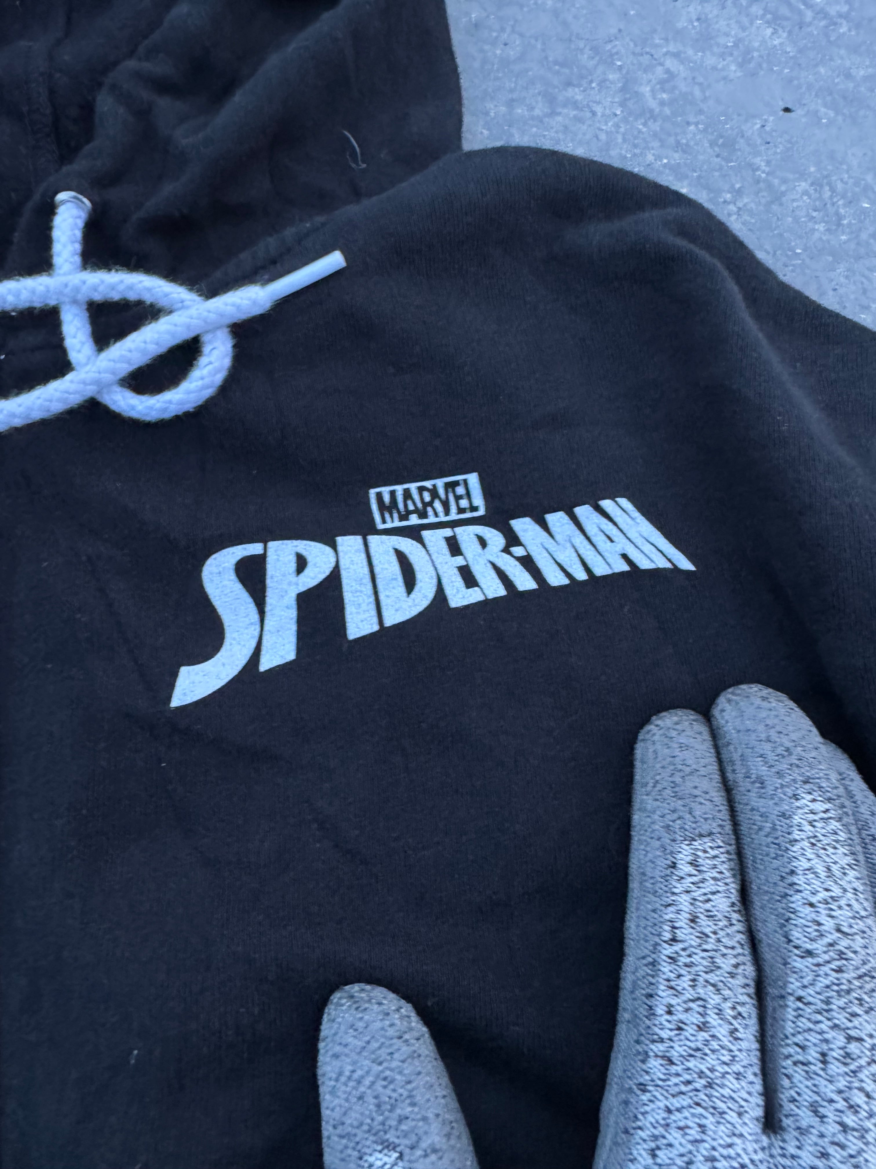 RARE SPIDERMAN-MAN ZIPPER JACKET MARVEL OG