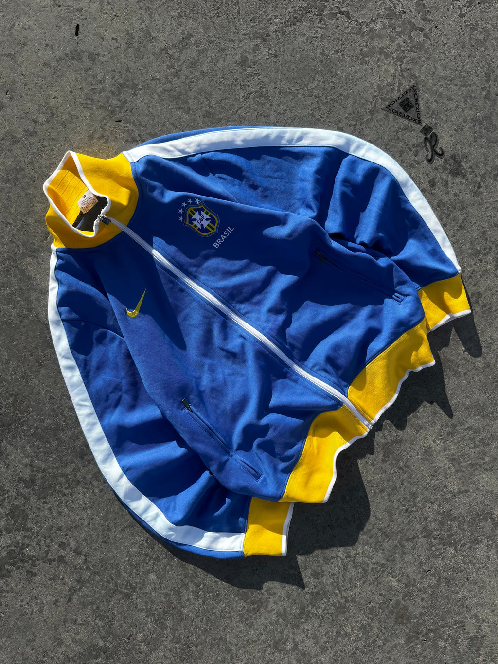 ZIP TRACK JACKET NIKE x BRASIL AUTHENTIC 🇧🇷