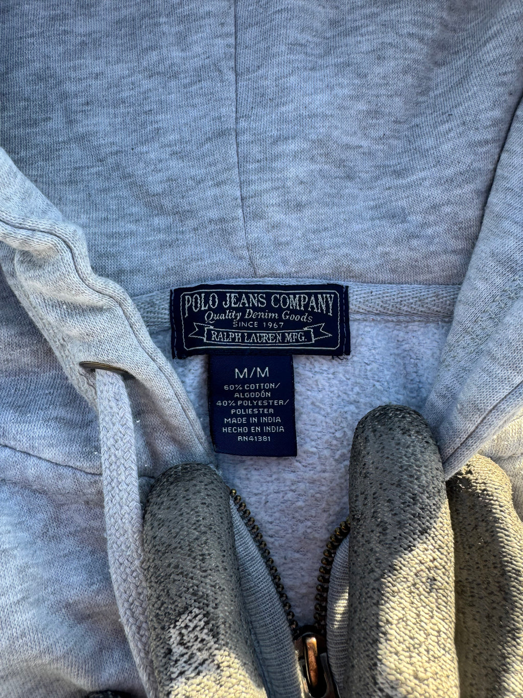 FULL ZIP POLO COMPANY RALPH LAUREN VINTAGE 2000s