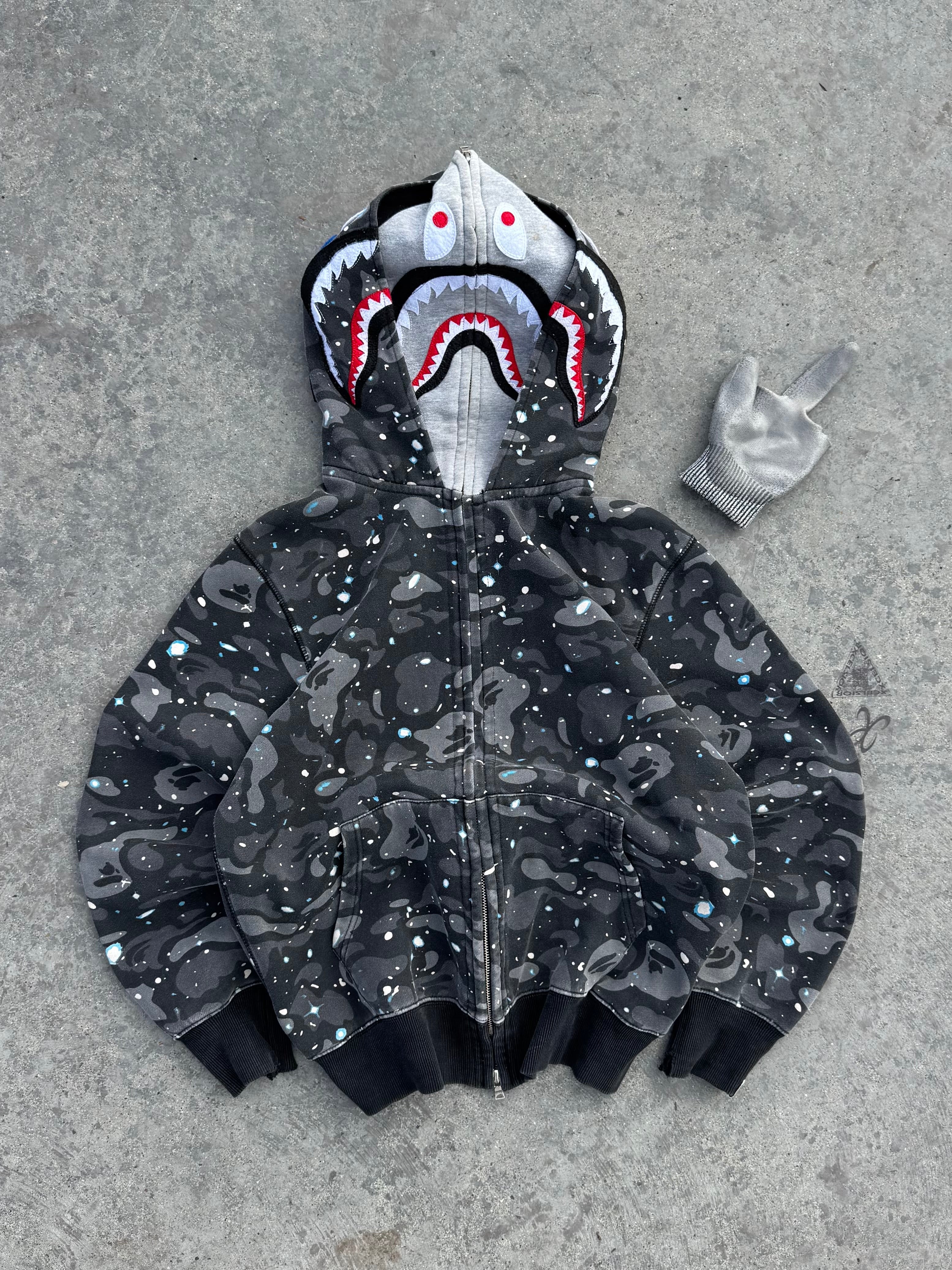 BAPE SHARK DOBLE CAPOTA
