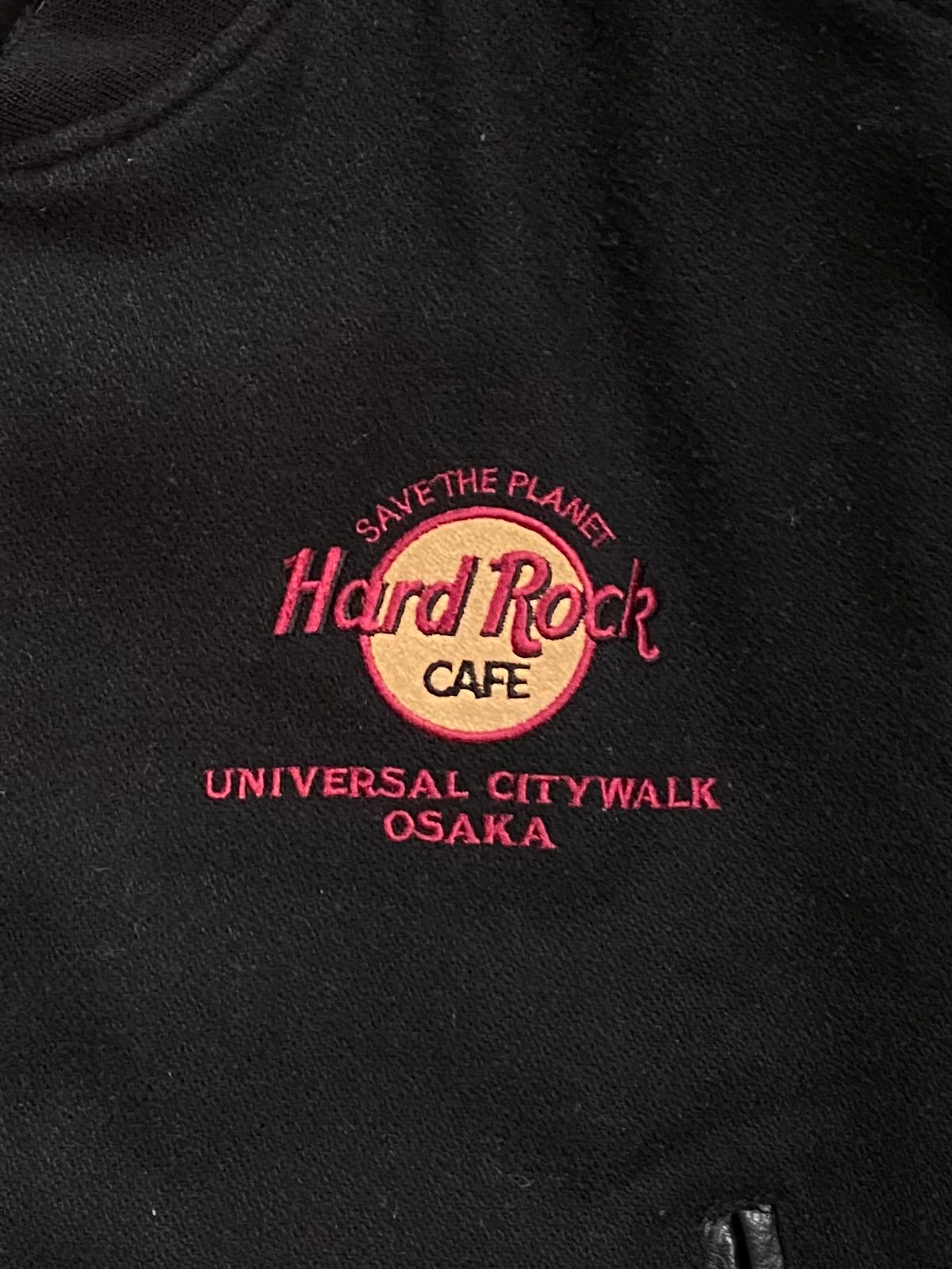 VARSITY JACKET HARD ROCK CAFE 100% OG CITYWALK OSAKA MADE IN KOREA