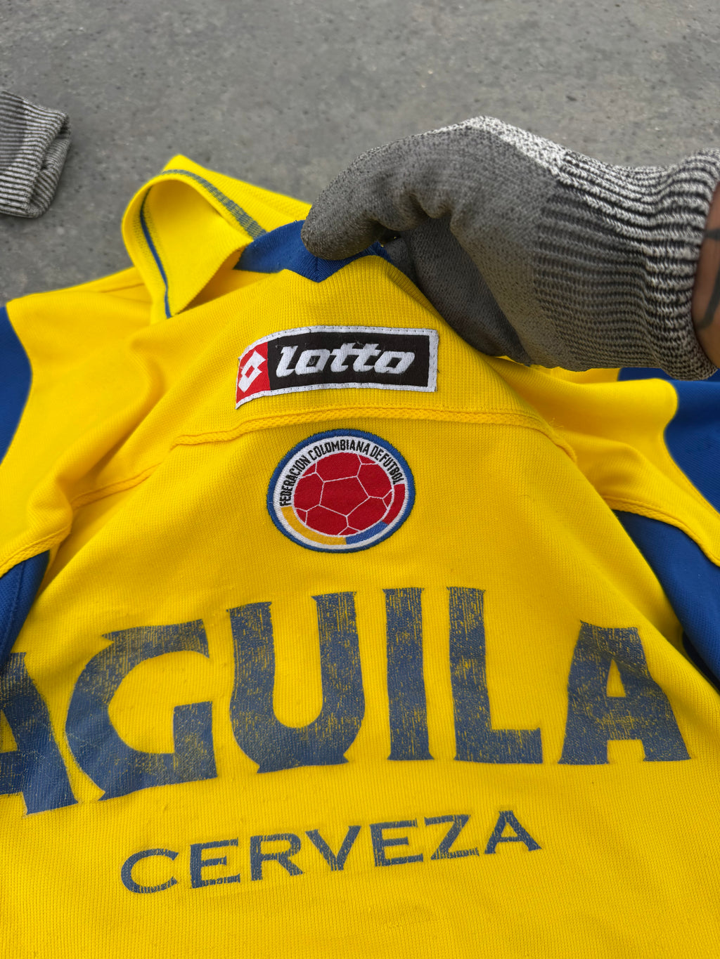 RARE VINTAGE POLO COLOMBIA LOTTO OG / LATE  1998 - 2000 🇨🇴