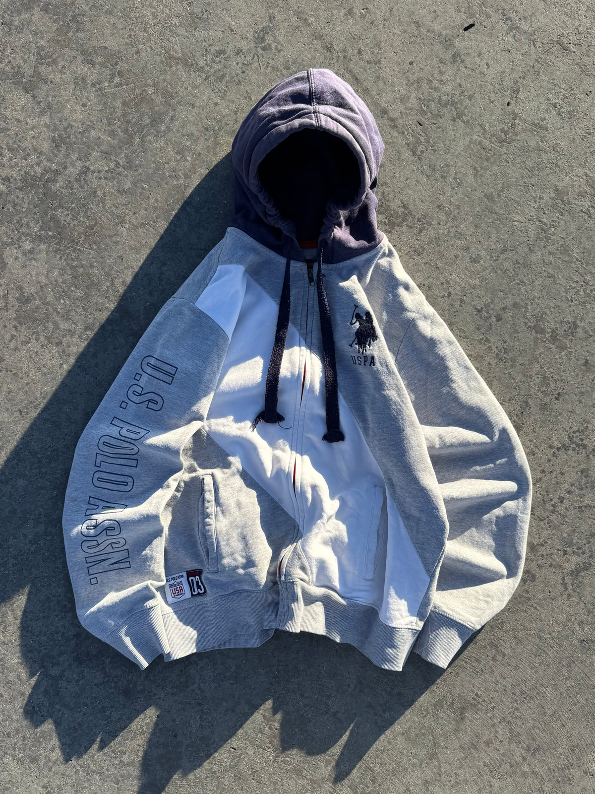 ZIPPER JACKET BIG PONY US POLO ASSN LEGIT