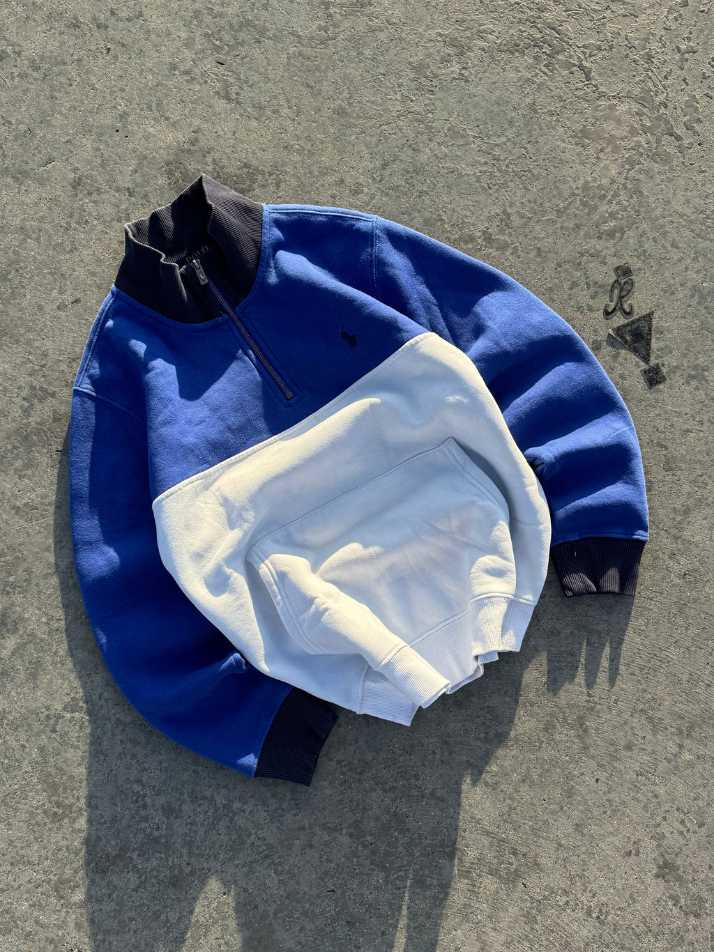 HOODIE QUARTER ZIP POLO RALPH LAUREN LEGIT