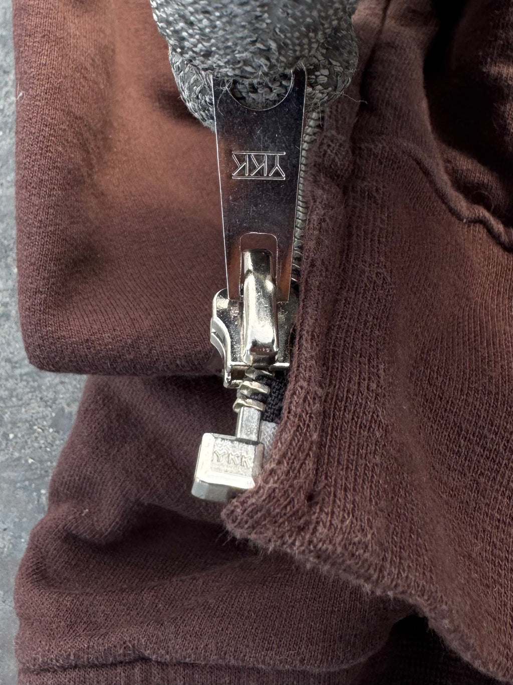 ZIP HOODIE DOBLE FAZ COFFE HBC LEGIT